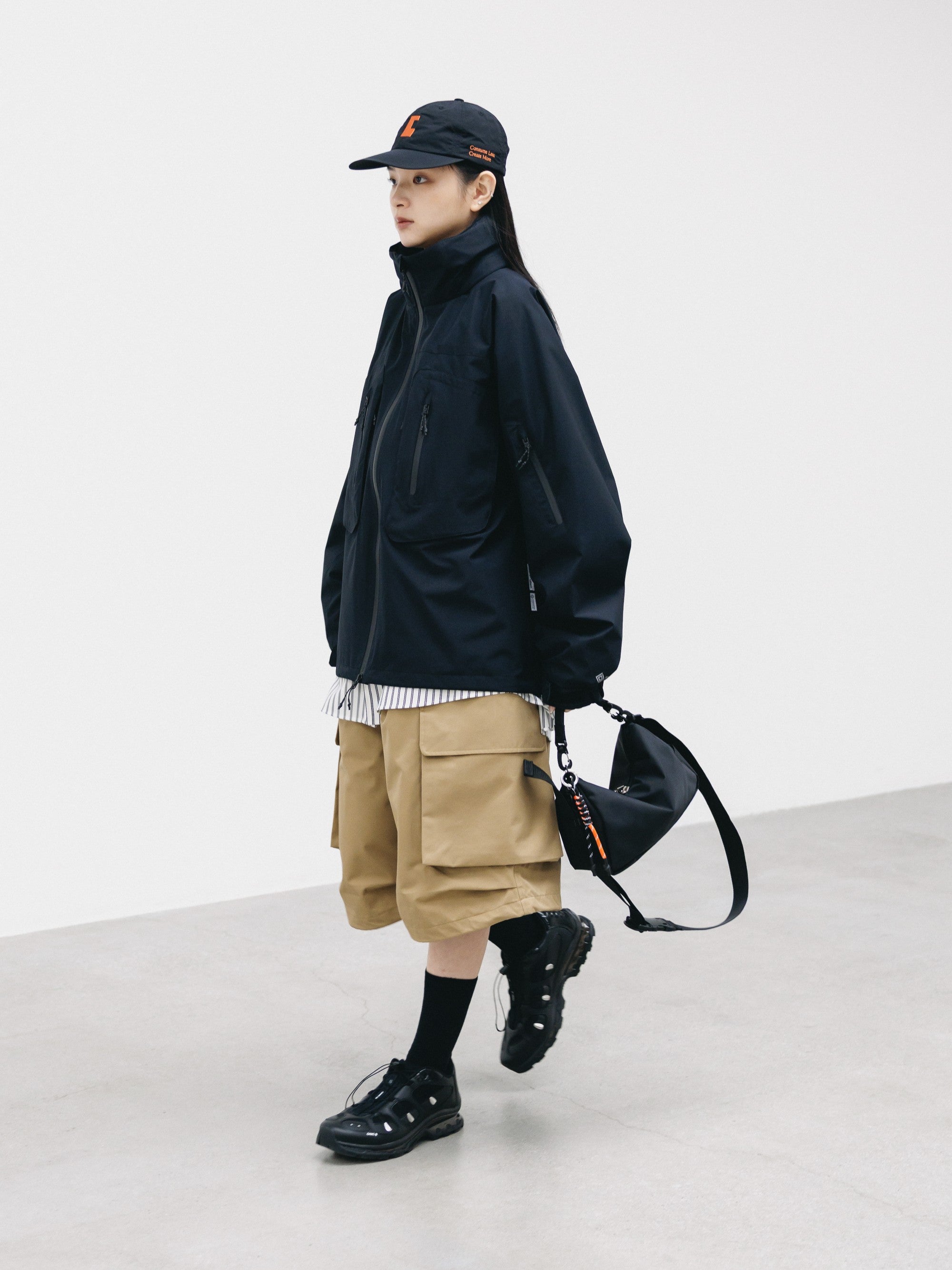 【6.27 SAT 20:00- IN STOCK】+phenix WINDSTOPPER® by GORE-TEX LABS TWILL CITY MILITARY HALF PANTS 001 (CAMEL BEIGE)
