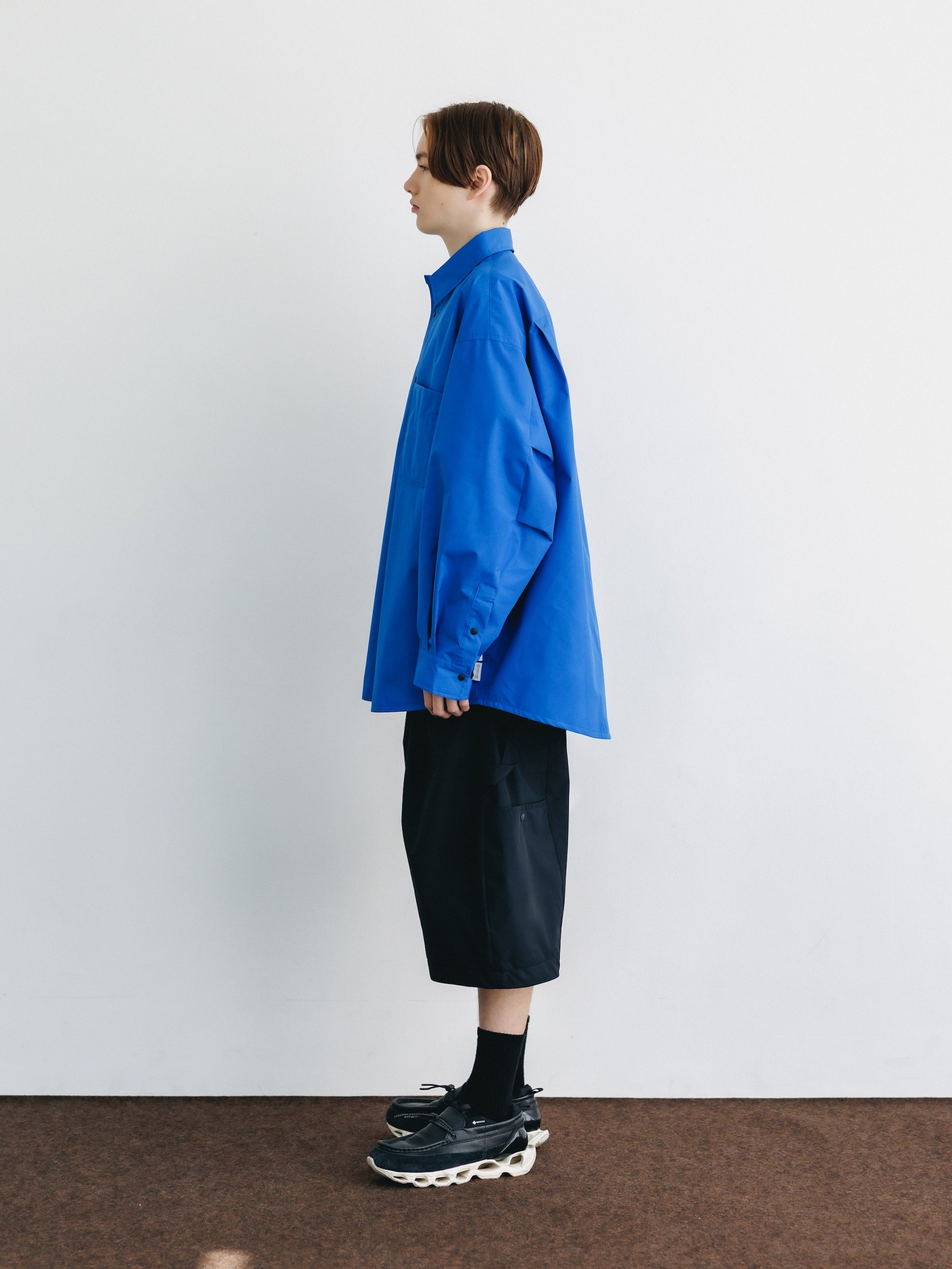 phenix WINDSTOPPER® by GORE-TEX LABS CITY UNIFORM L/S SHIRT (BLUE)