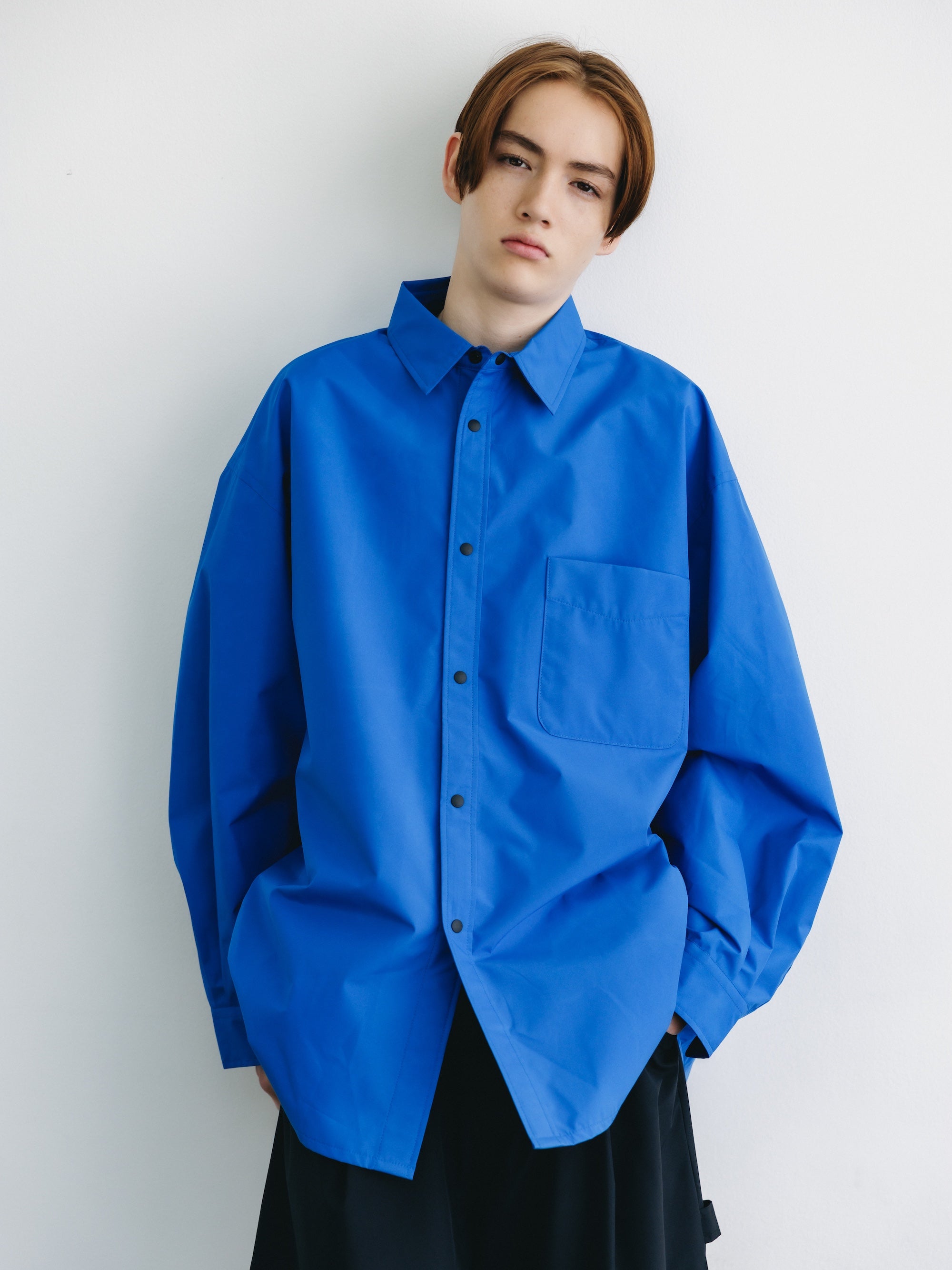 phenix WINDSTOPPER® by GORE-TEX LABS CITY UNIFORM L/S SHIRT (BLUE)