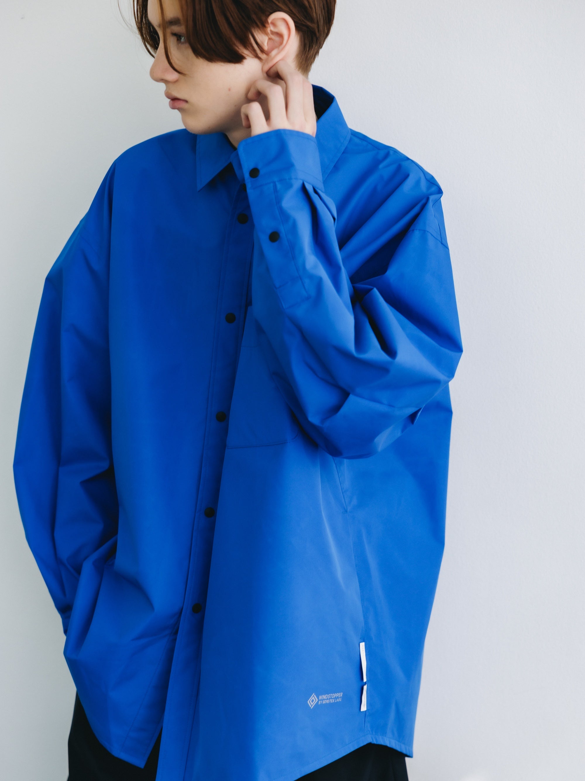 phenix WINDSTOPPER® by GORE-TEX LABS CITY UNIFORM L/S SHIRT (BLUE)