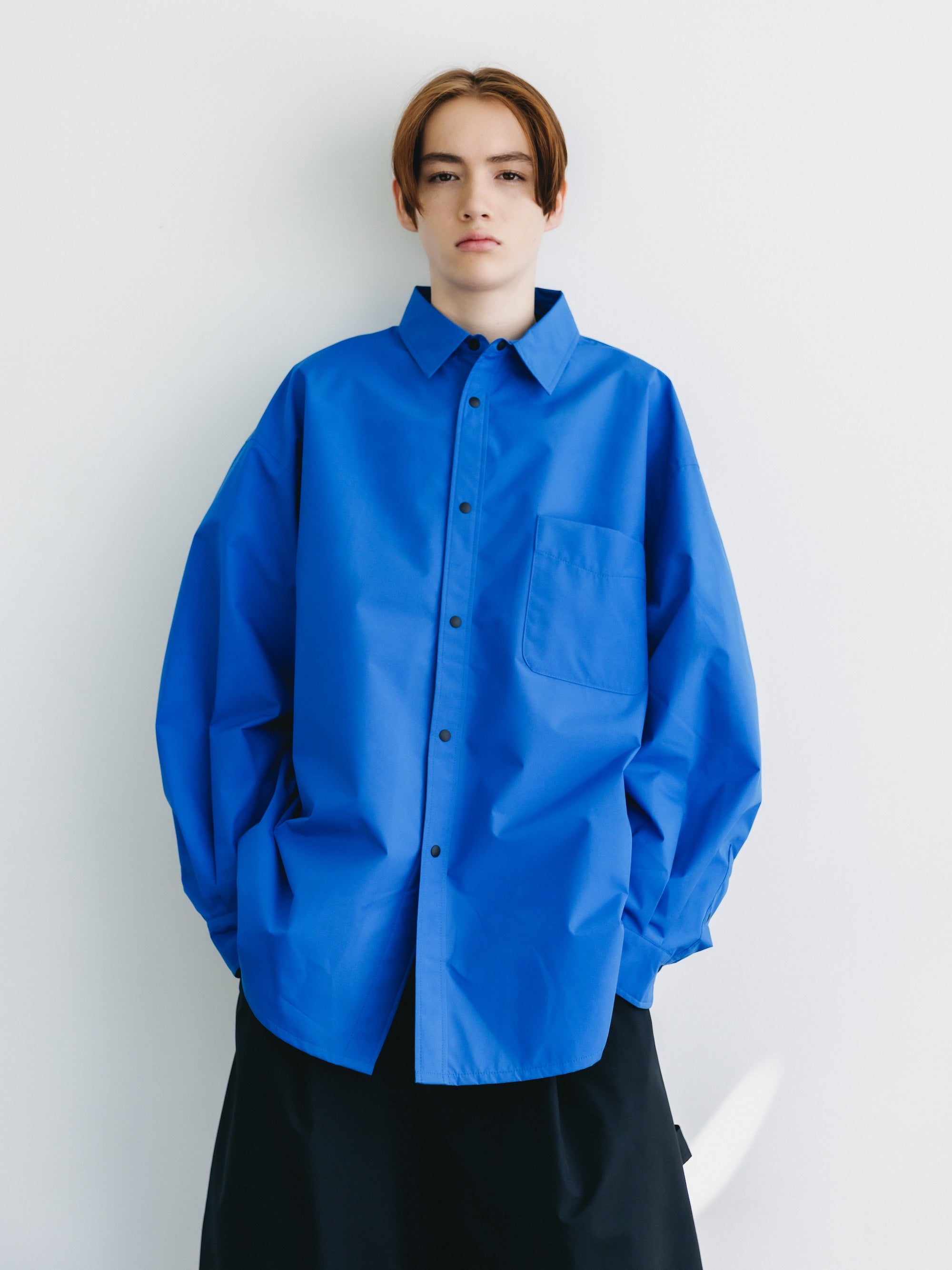 服 phenix WINDSTOPPER® by GORE-TEX LABS CITY UNIFORM L/S SHIRT (BLUE)