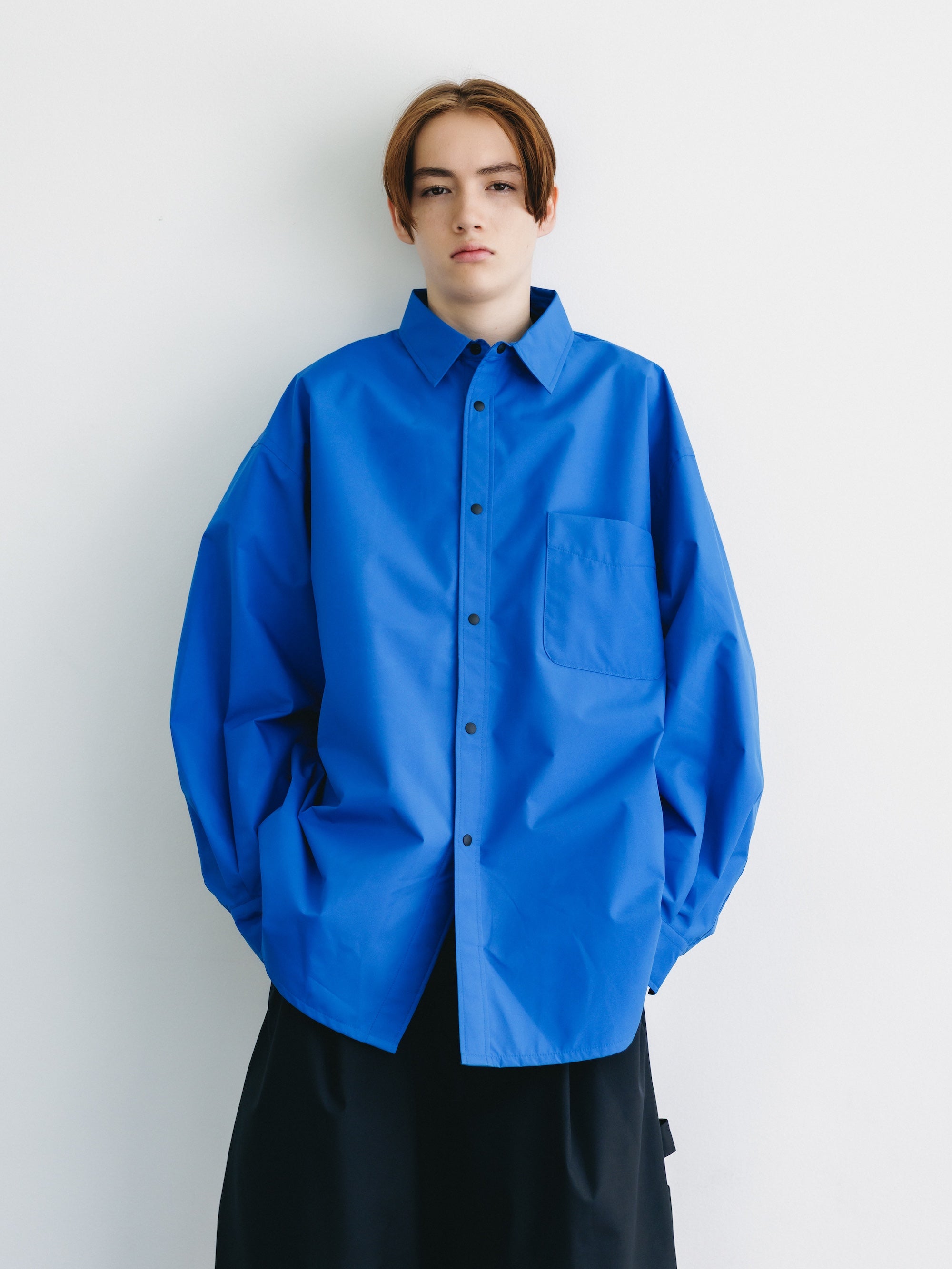 phenix WINDSTOPPER® by GORE-TEX LABS CITY UNIFORM L/S SHIRT (BLUE)