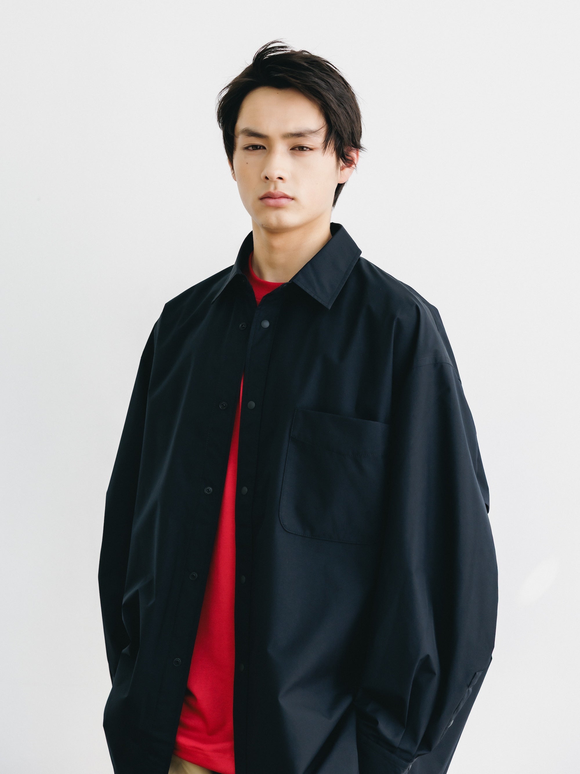 TECH POCKET S/S T-SHIRT (RED)