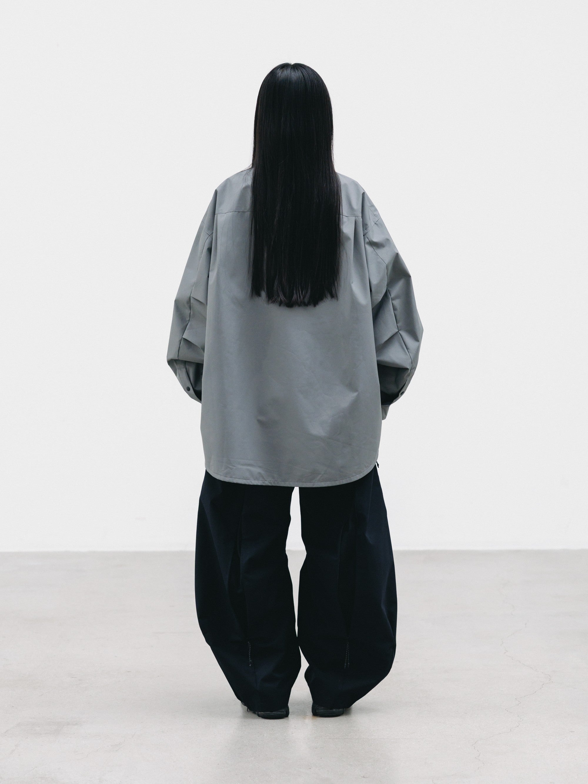 【9.2 WED 20:00- IN STOCK】+phenix WINDSTOPPER® by GORE-TEX LABS TWILL CITY BARREL LEG PANTS (BLACK)