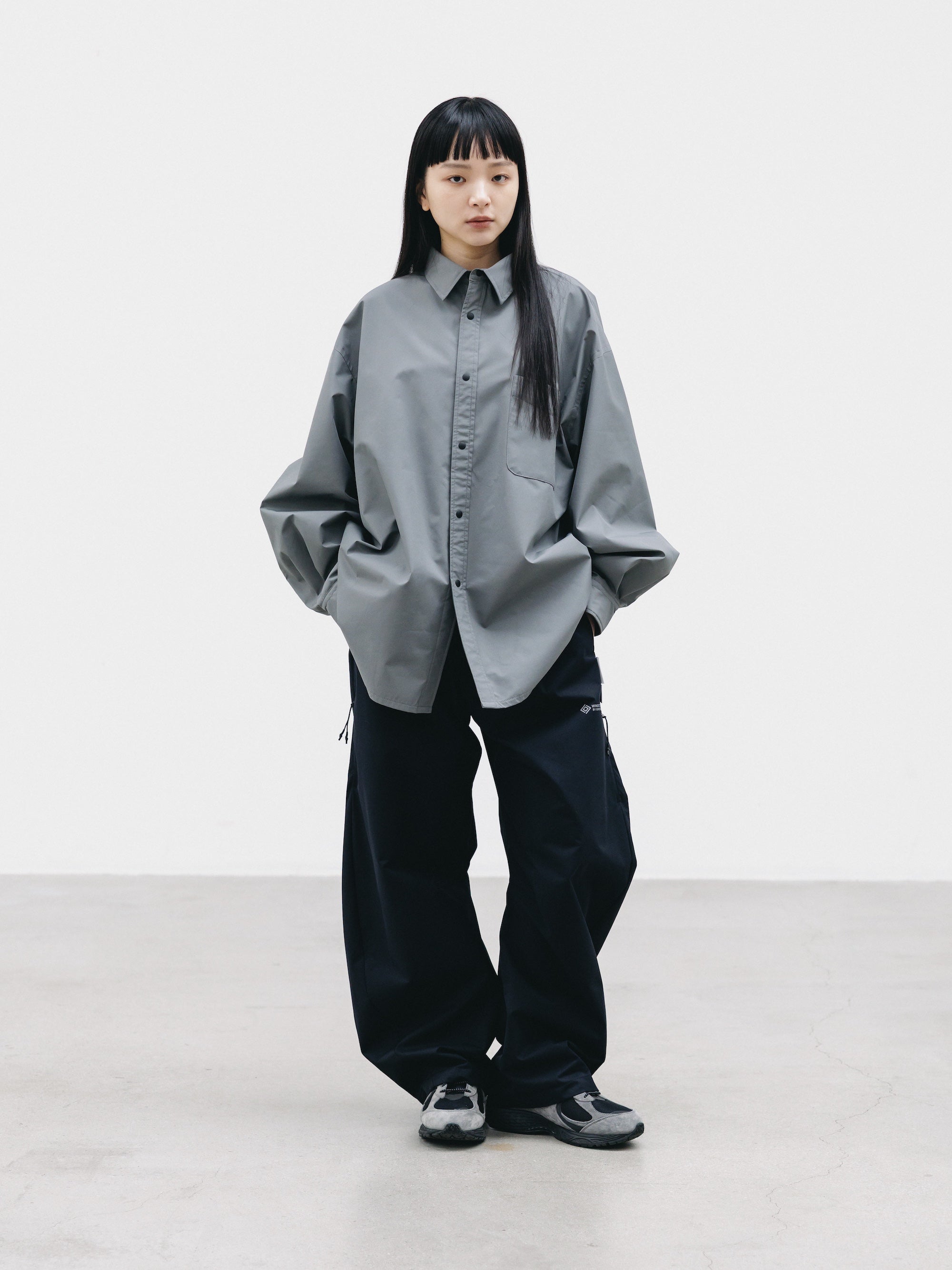 【3.18 WED 20:00- IN STOCK】+phenix WINDSTOPPER® by GORE-TEX LABS CITY UNIFORM L/S SHIRT (CHARCOAL GRAY)