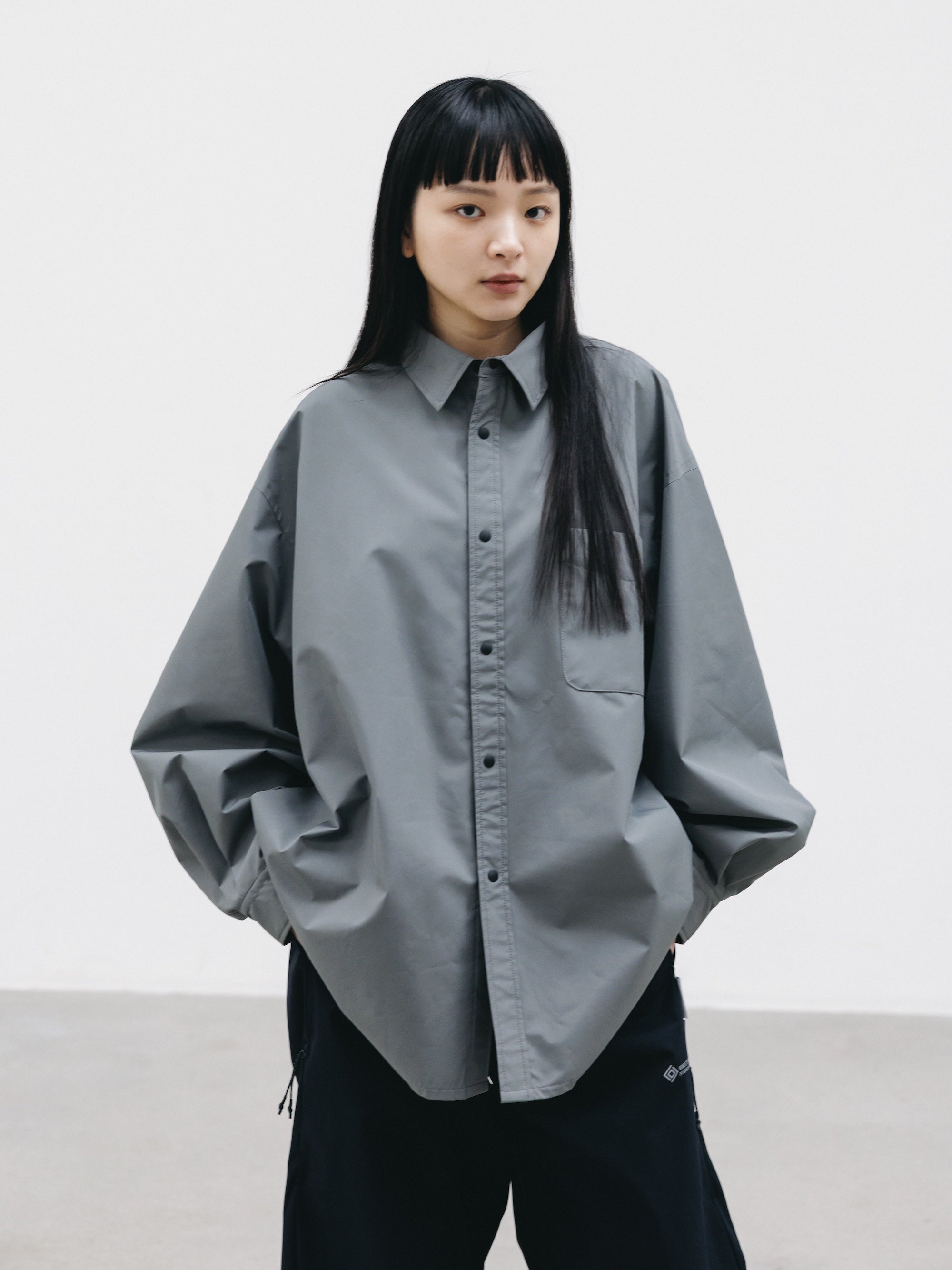 【3.18 WED 20:00- IN STOCK】+phenix WINDSTOPPER® by GORE-TEX LABS CITY UNIFORM L/S SHIRT (CHARCOAL GRAY)