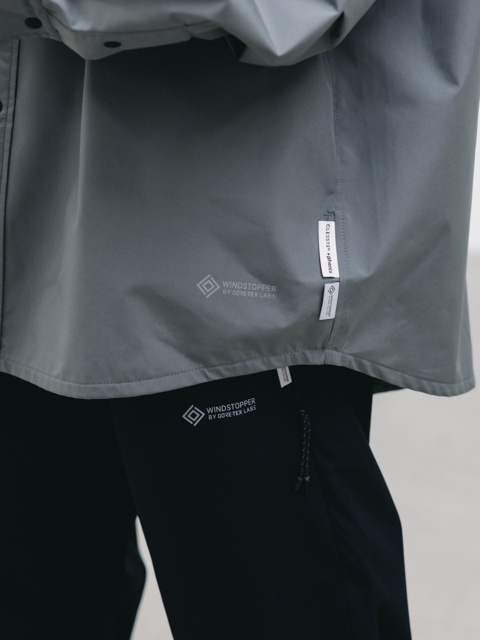 【3.18 WED 20:00- IN STOCK】+phenix WINDSTOPPER® by GORE-TEX LABS CITY UNIFORM L/S SHIRT (CHARCOAL GRAY)