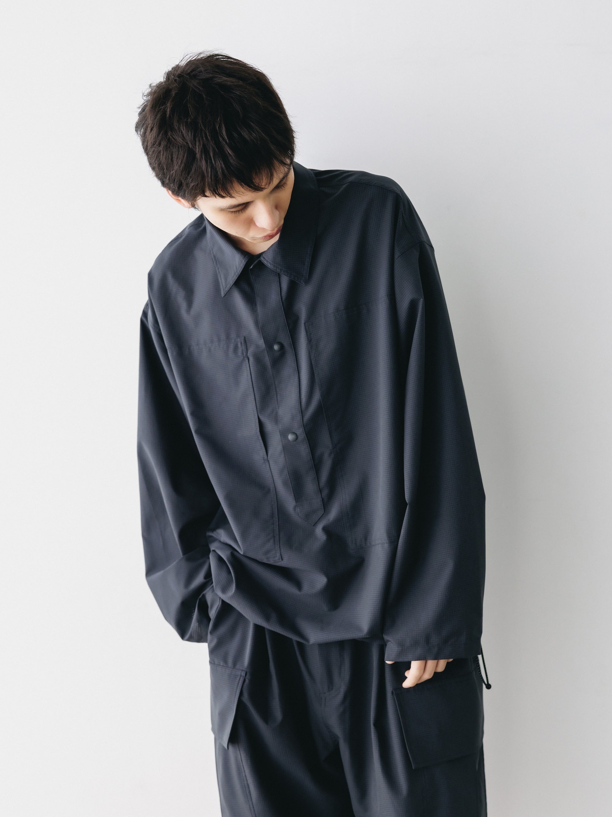 COOLDOTS® M-35 PULLOVER JACKET (CHARCOAL)