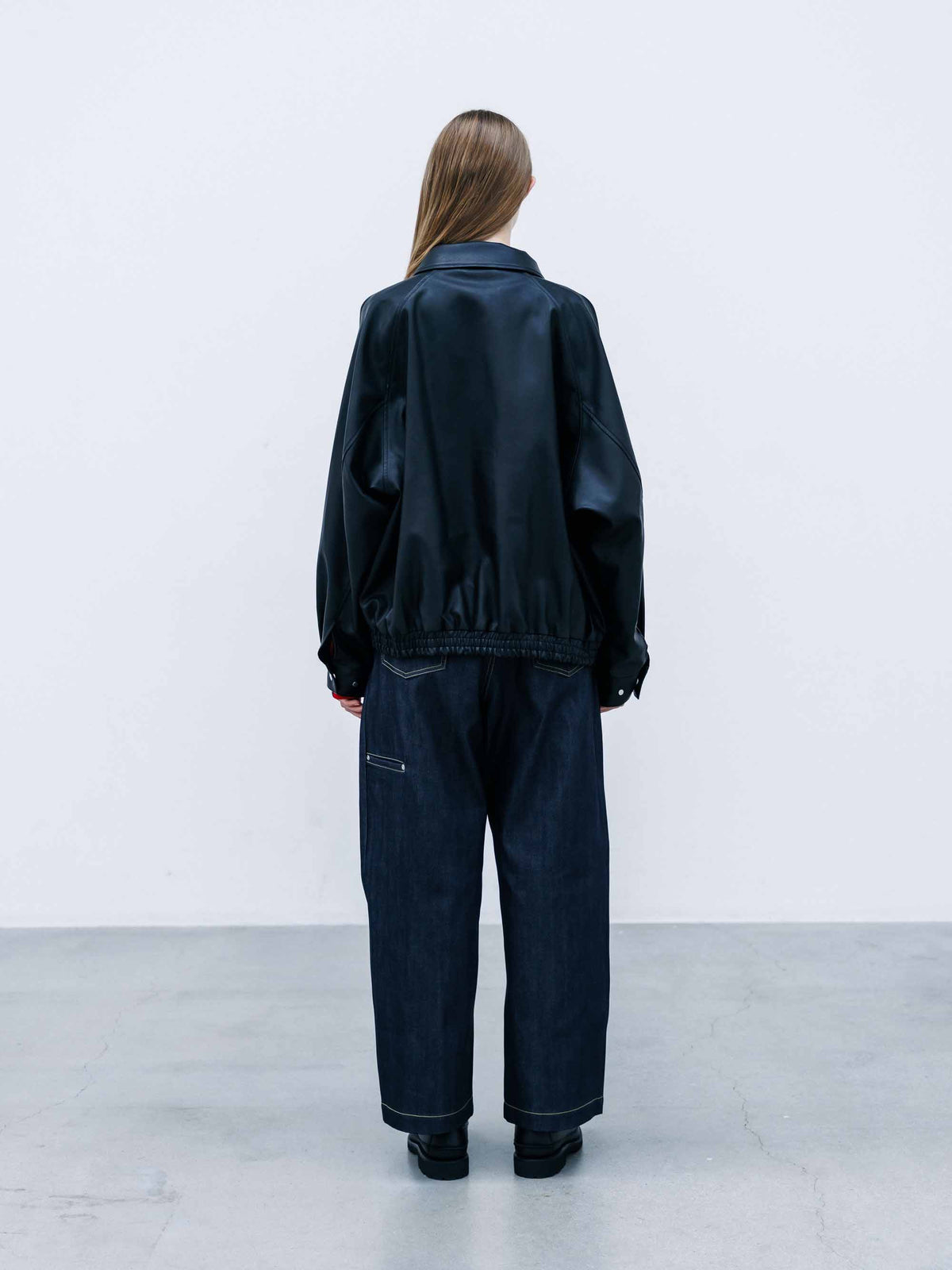 【9.16 WED 20:00- IN STOCK】SYNTHETIC SKIN-TEX CITY UNIFORM UTILITY JACKET(BLACK)