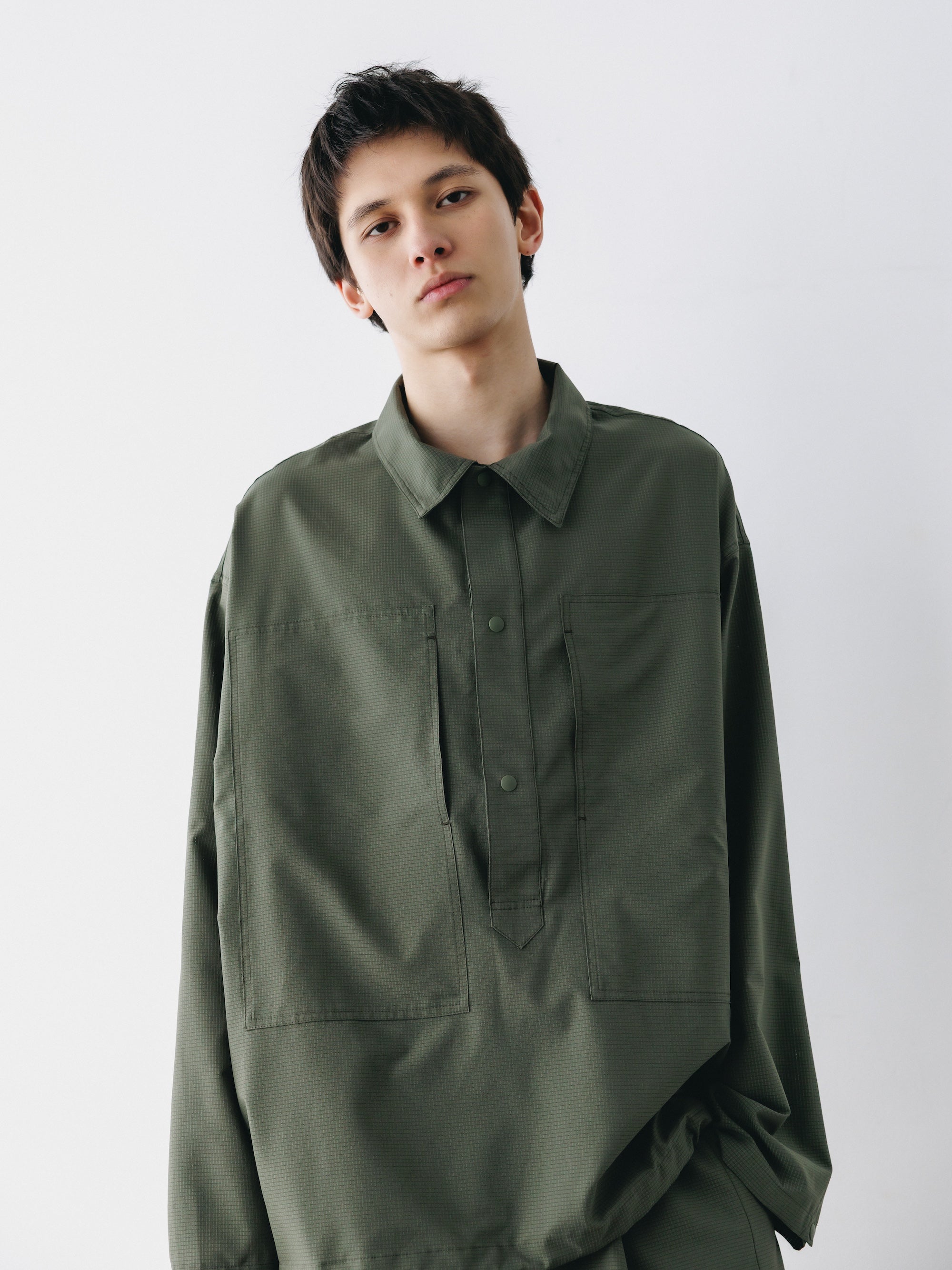 【4.11 SAT 20:00- IN STOCK】COOLDOTS® M-35 PULLOVER JACKET (OLIVE)
