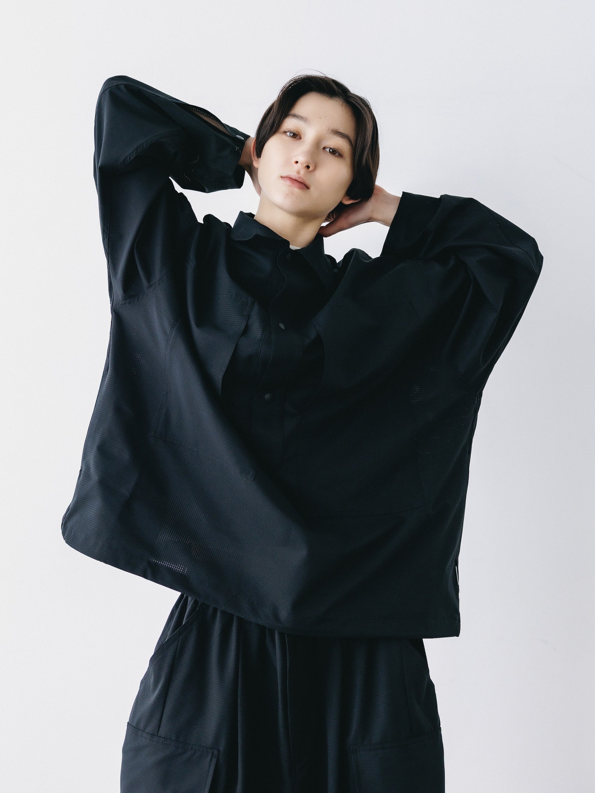 【4.11 SAT 20:00- IN STOCK】COOLDOTS® M-35 PULLOVER JACKET (BLACK)