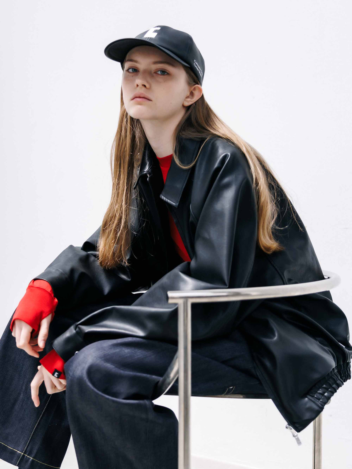 【9.16 WED 20:00- IN STOCK】SYNTHETIC SKIN-TEX CITY UNIFORM UTILITY JACKET(BLACK)