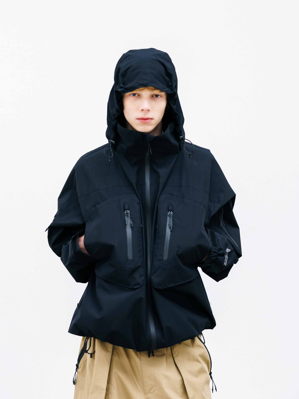 【9.26 SAT 20:00- IN STOCK】+phenix WINDSTOPPER® by GORE-TEX LABS CITY HYDRO SHED JACKET (BLACK)