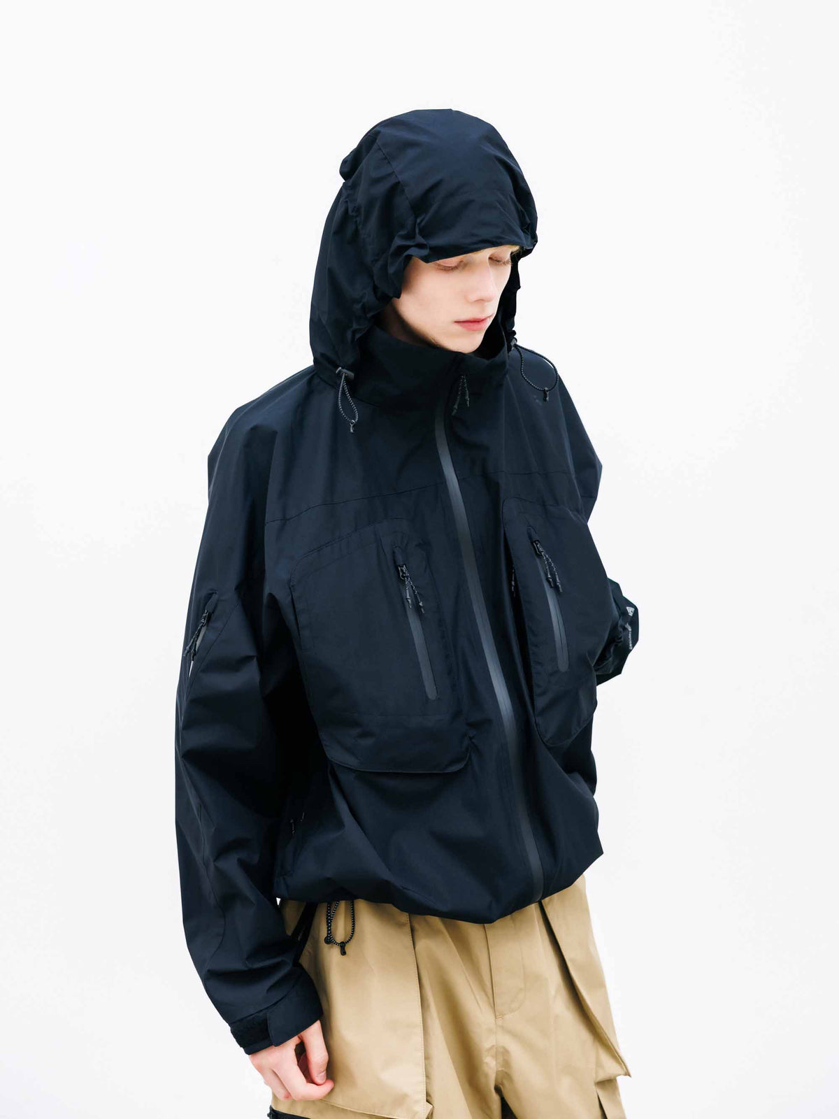 【9.26 SAT 20:00- IN STOCK】+phenix WINDSTOPPER® by GORE-TEX LABS CITY HYDRO SHED JACKET (BLACK)