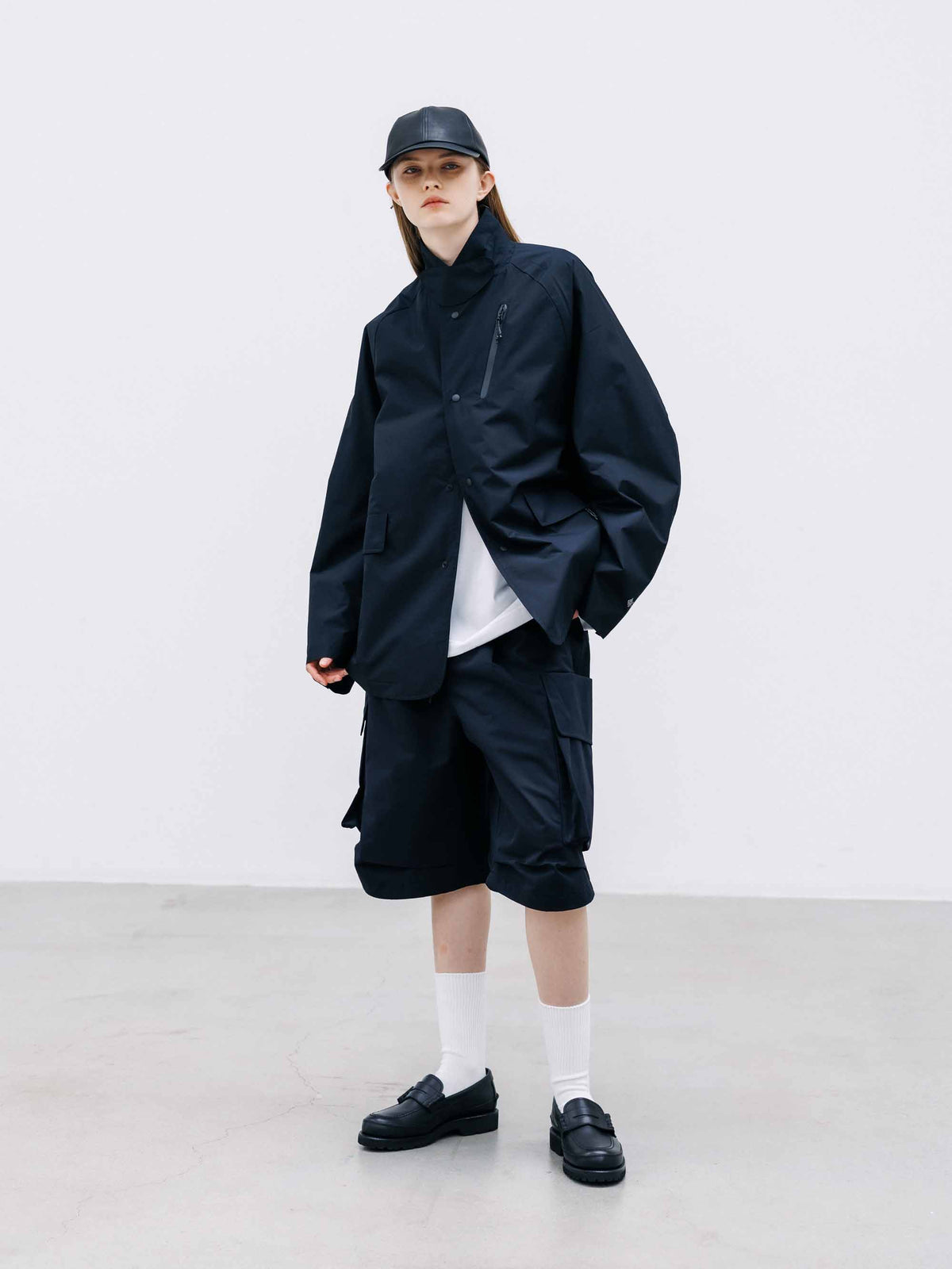 【9.26 SAT 20:00- IN STOCK】+phenix WINDSTOPPER® by GORE-TEX LABS ACTIVE CITY STORAGE JACKET (BLACK)