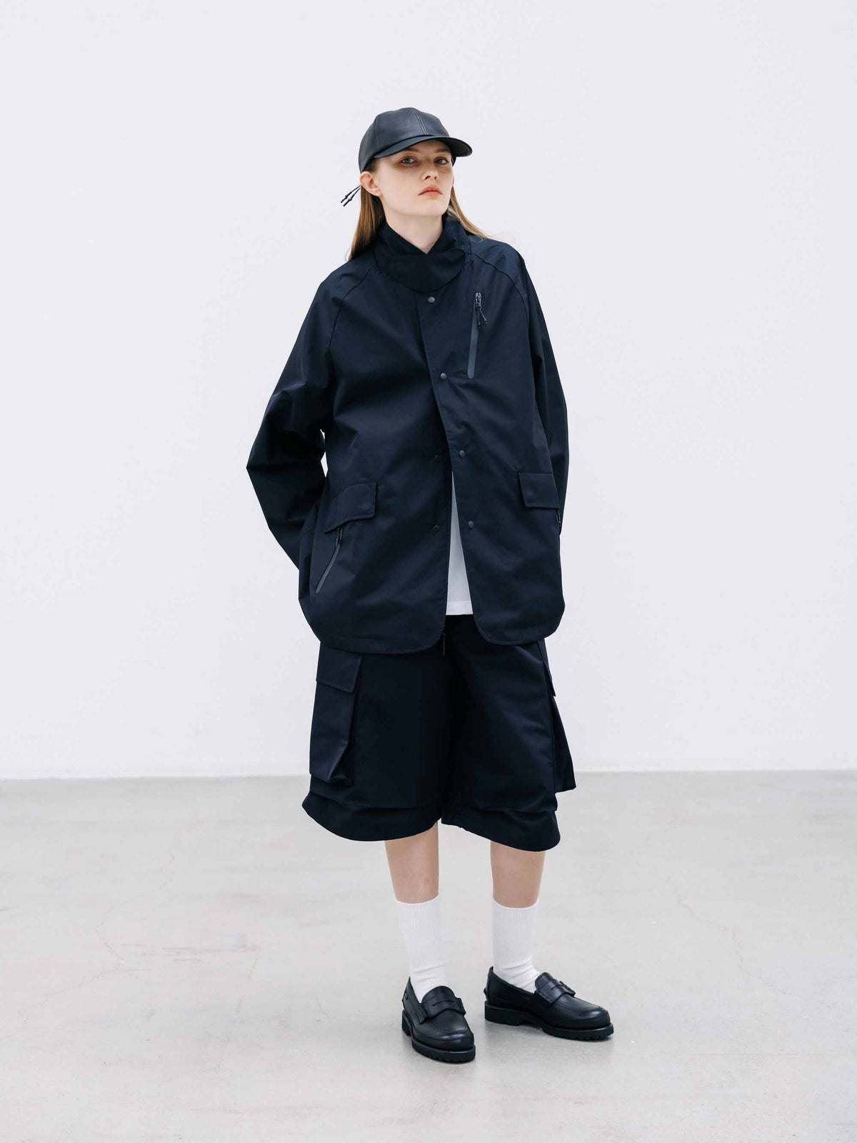 【9.26 SAT 20:00- IN STOCK】+phenix WINDSTOPPER® by GORE-TEX LABS ACTIVE CITY STORAGE JACKET (BLACK)