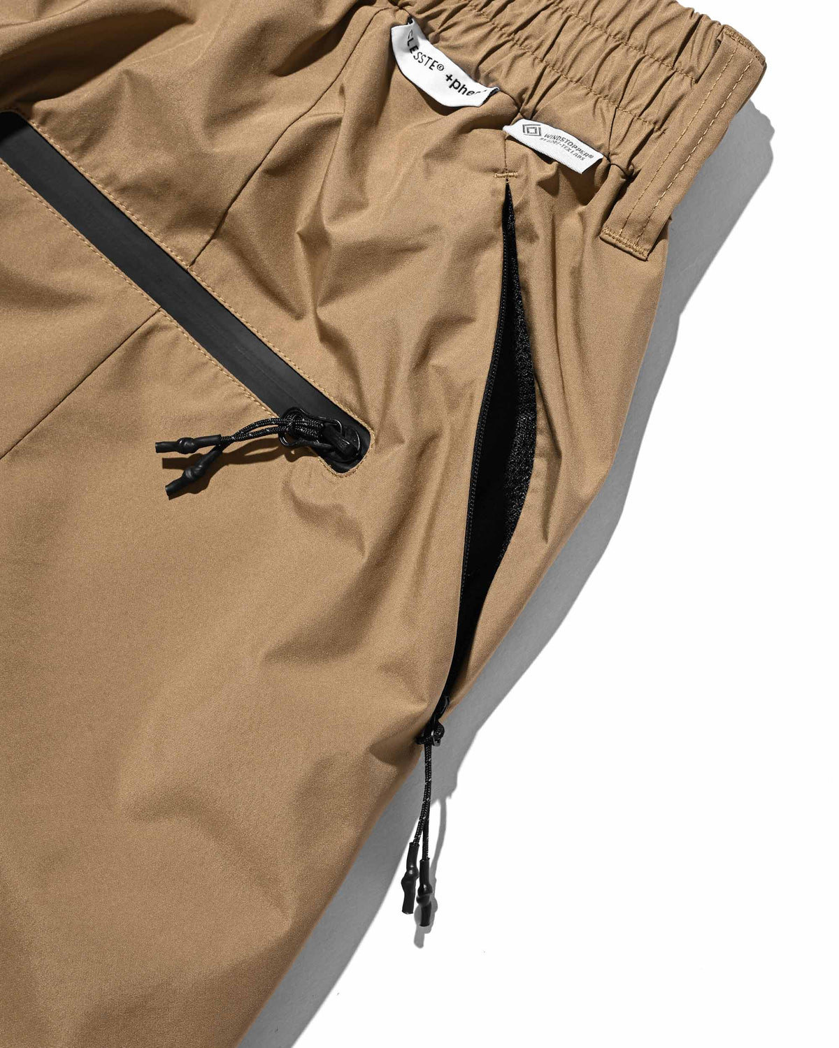 【9.23 WED 20:00- IN STOCK】+phenix WINDSTOPPER® by GORE-TEX LABS TECH MASSIVE TWISTED PANTS (CAMEL BEIGE)