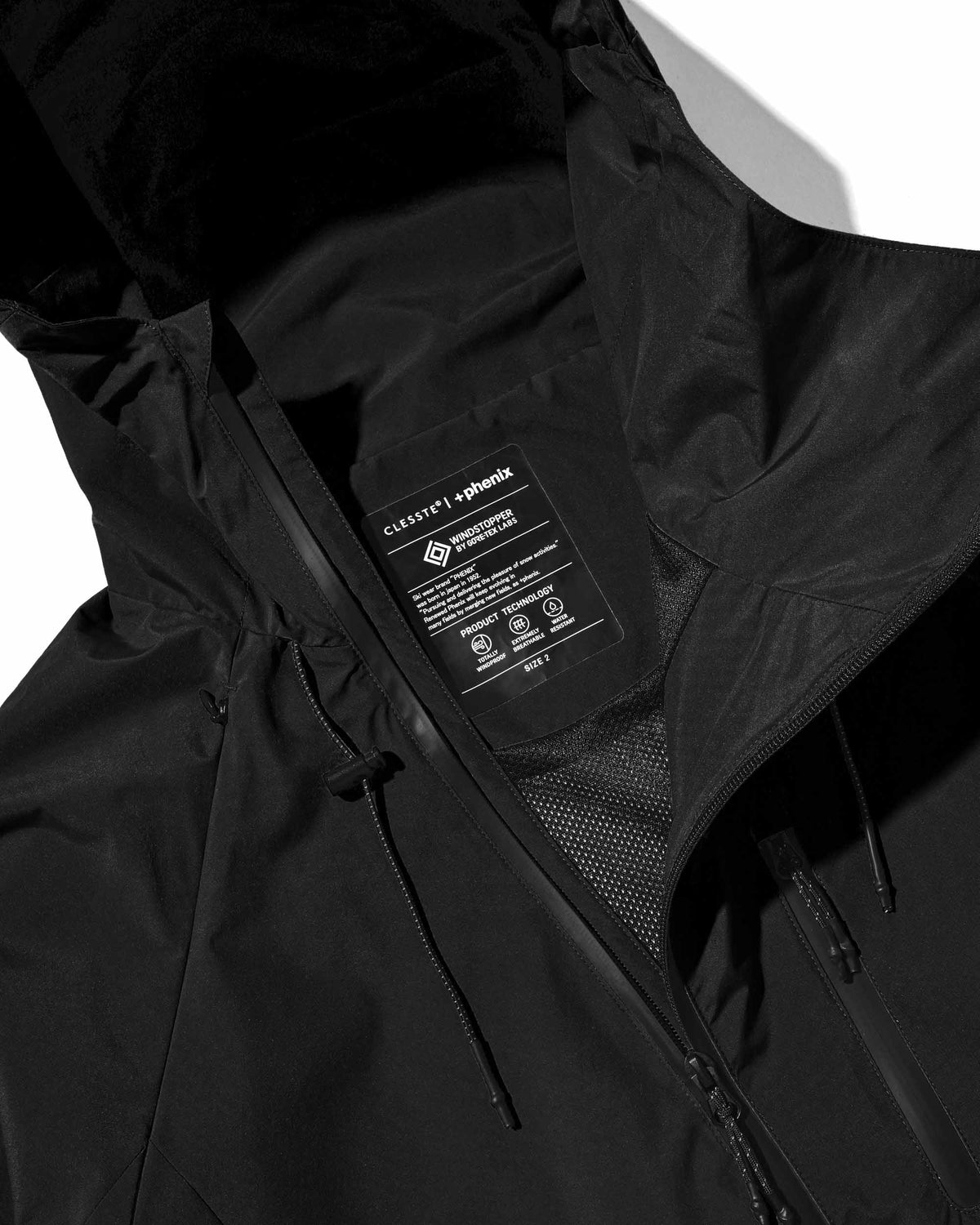 【10.4 SUN 20:00- IN STOCK】【LIMITED】“C×YES GOOD MARKET"+PHENIX WINDSTOPPER® BY GORE-TEX LABS CITY MOUNTAIN JACKET (BLACK)