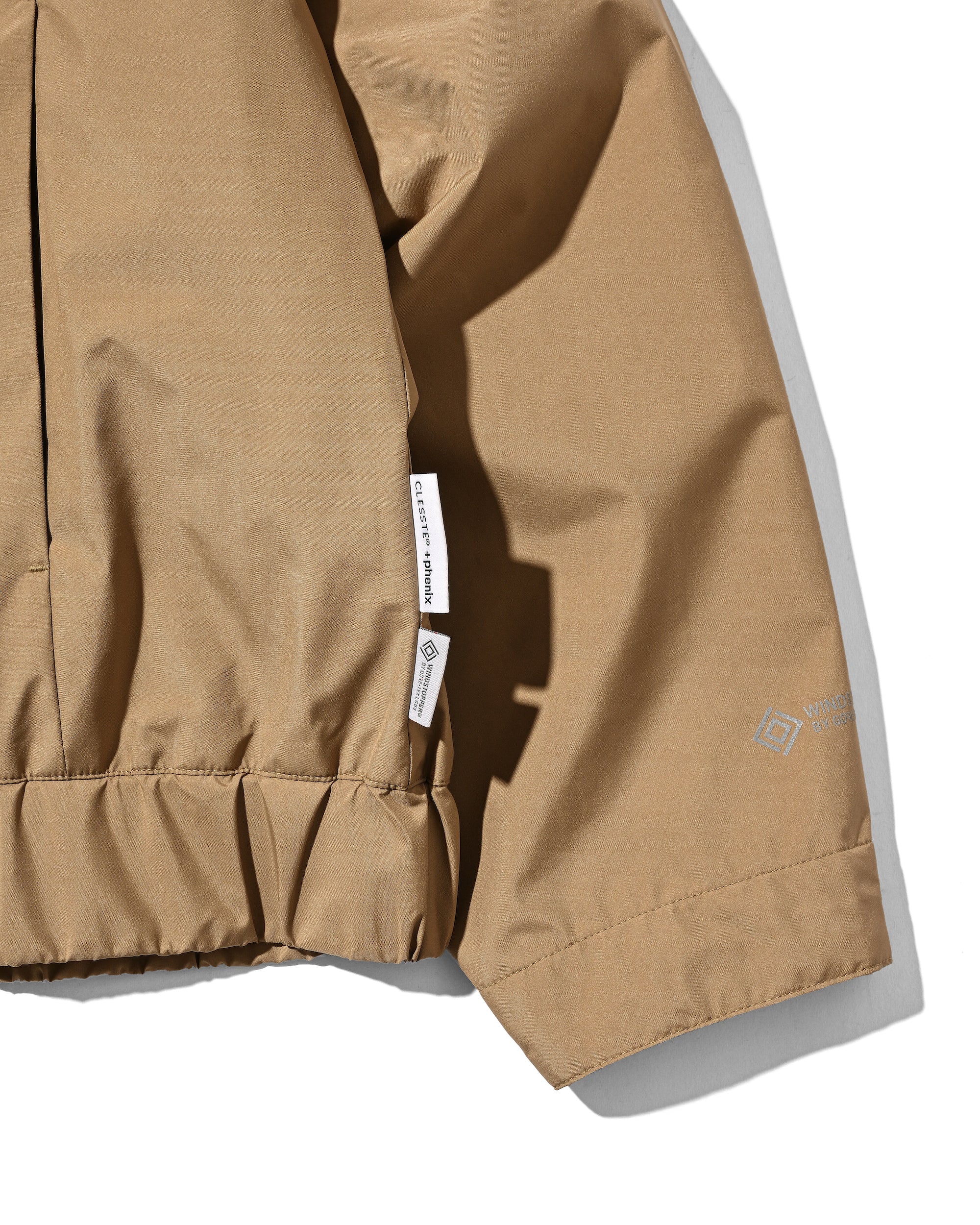 +PHENIX WINDSTOPPER® BY GORE-TEX LABS CITY CORE STAND JACKET (CAMEL BEIGE)