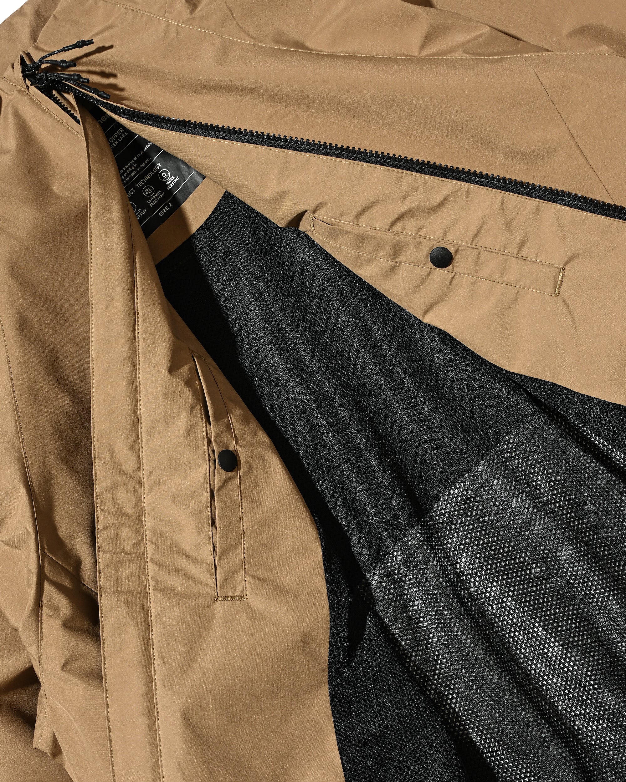 +PHENIX WINDSTOPPER® BY GORE-TEX LABS CITY CORE STAND JACKET (CAMEL BEIGE)