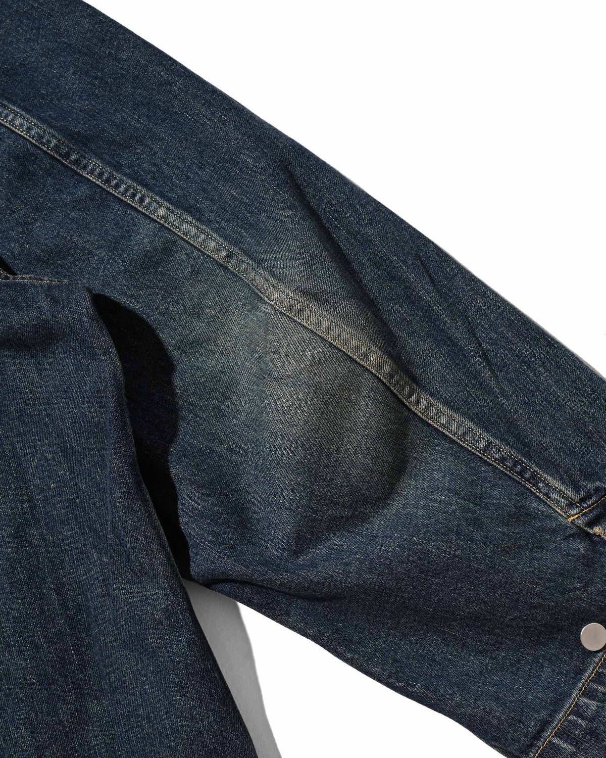 【9.19 SAT 20:00- IN STOCK】VINTAGE DYED SELVEDGE DENIM CITY WORKER TAILORED JACKET (VINTAGE INDIGO)