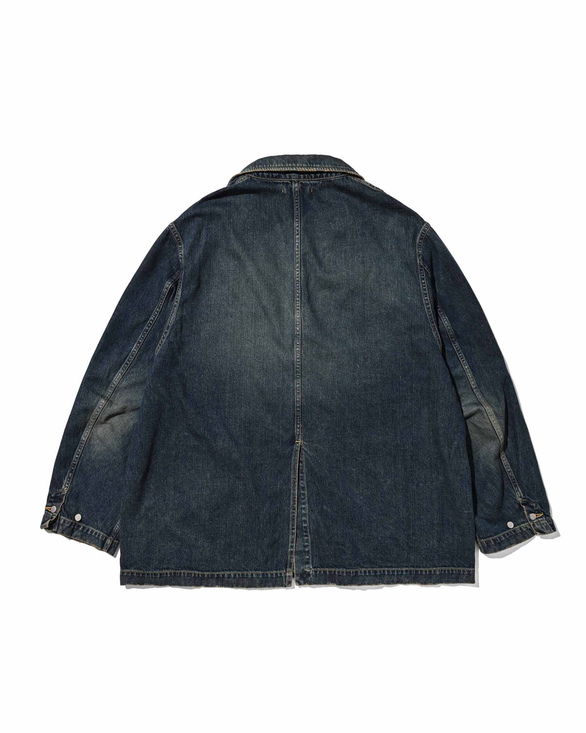 【9.19 SAT 20:00- IN STOCK】VINTAGE DYED SELVEDGE DENIM CITY WORKER TAILORED JACKET (VINTAGE INDIGO)