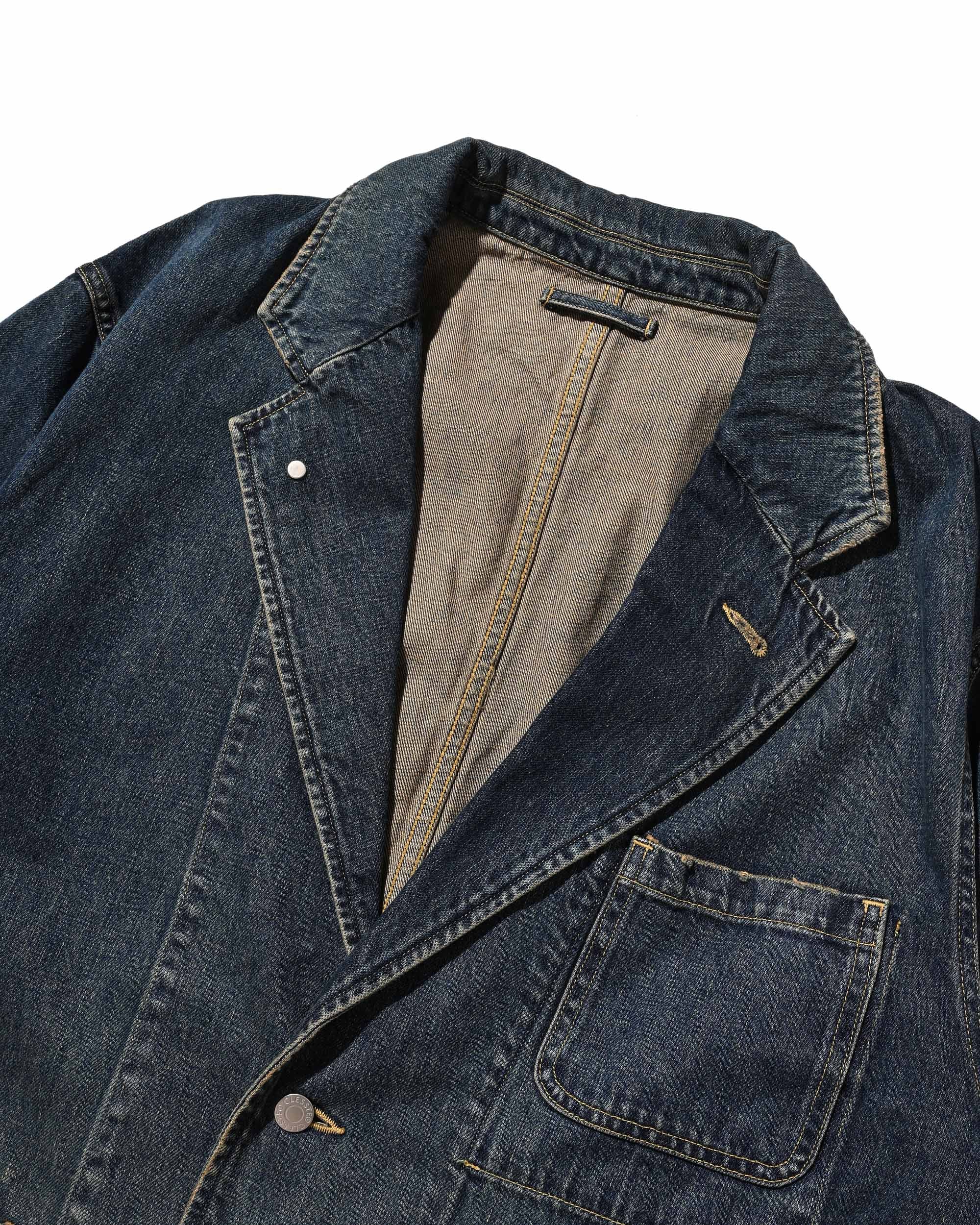 9.19 SAT 20:00- IN STOCK】VINTAGE DYED SELVEDGE DENIM CITY WORKER TAIL