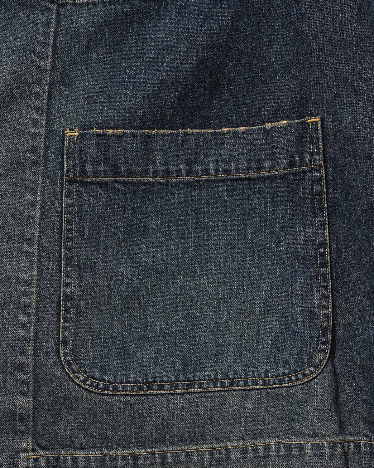 【9.19 SAT 20:00- IN STOCK】VINTAGE DYED SELVEDGE DENIM CITY WORKER TAILORED JACKET (VINTAGE INDIGO)