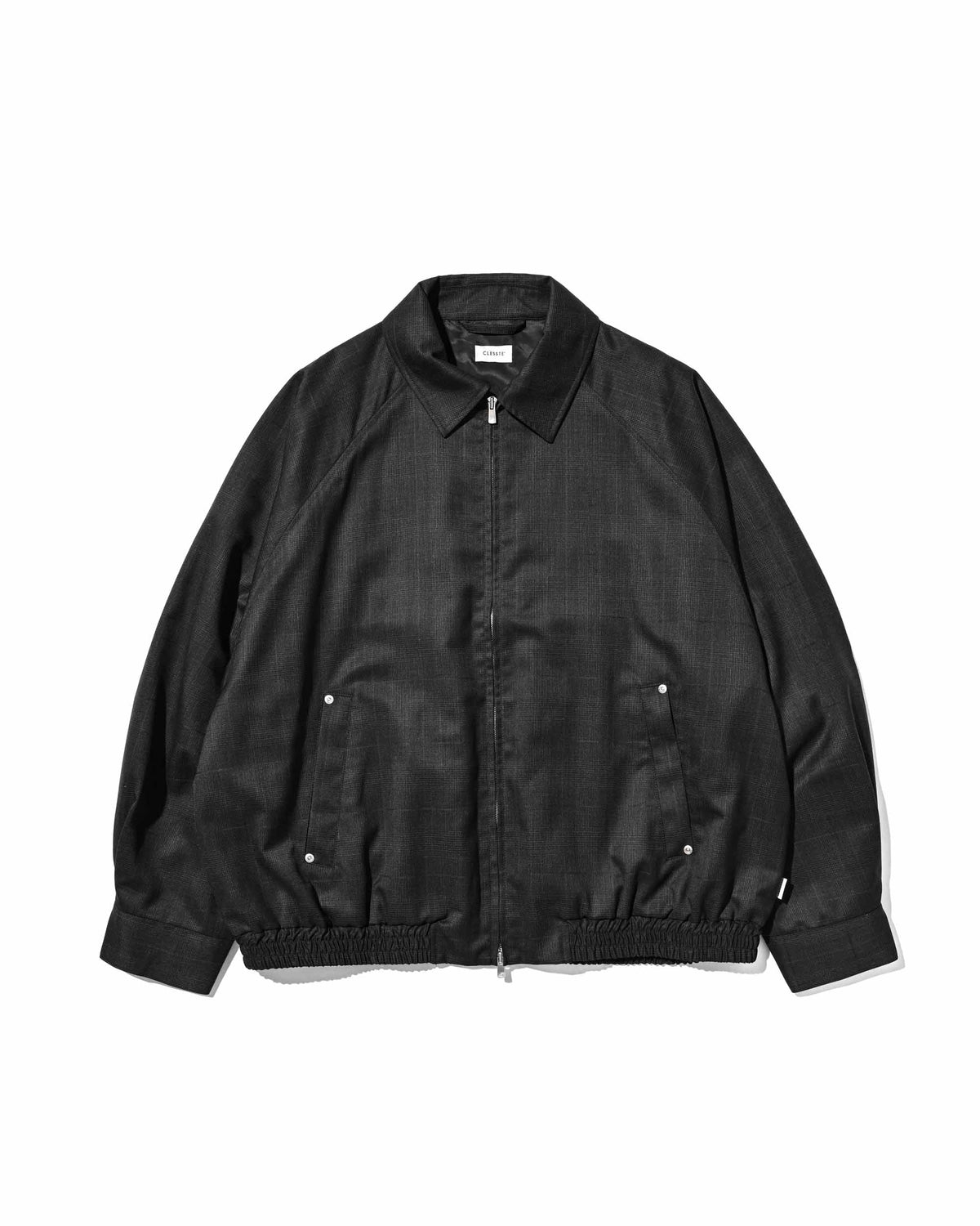 【9.30 WED 20:00- IN STOCK】WOOL GLEN PLAID CITY UTILITY JACKET (GRAY)