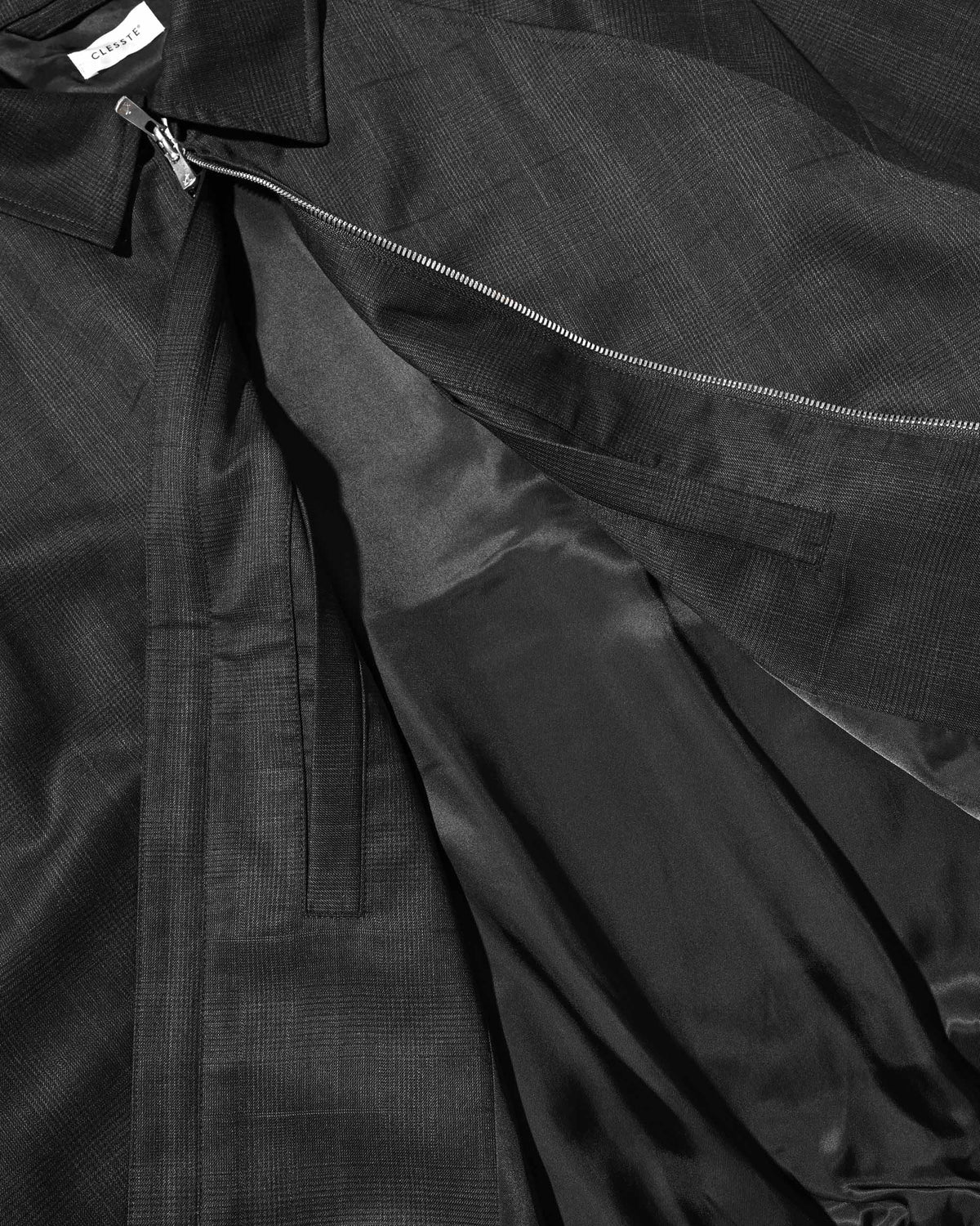 【9.30 WED 20:00- IN STOCK】WOOL GLEN PLAID CITY UTILITY JACKET (GRAY)