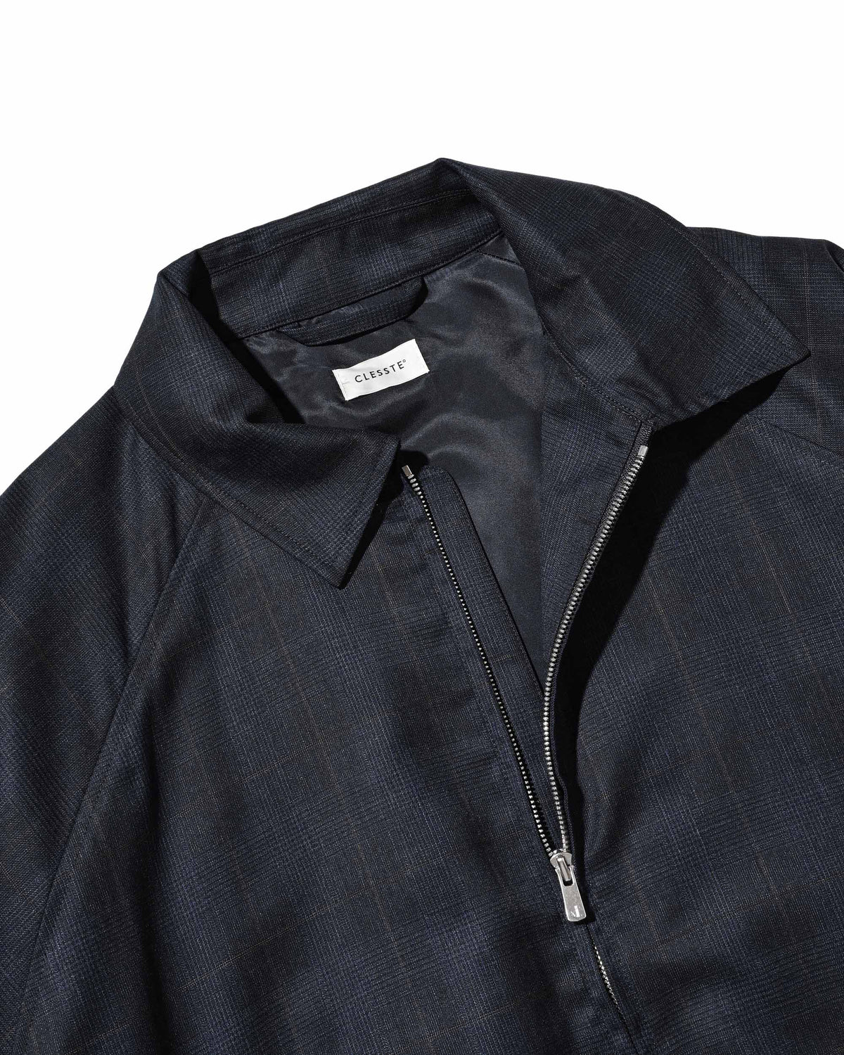 【9.30 WED 20:00- IN STOCK】WOOL GLEN PLAID CITY UTILITY JACKET (NAVY)