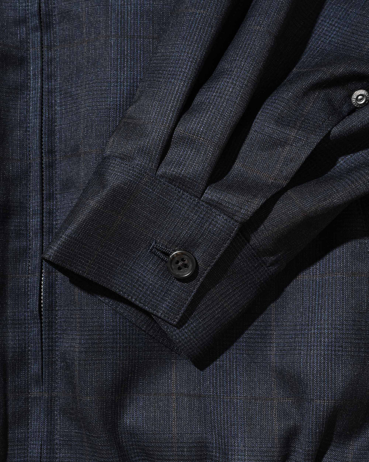 【9.30 WED 20:00- IN STOCK】WOOL GLEN PLAID CITY UTILITY JACKET (NAVY)