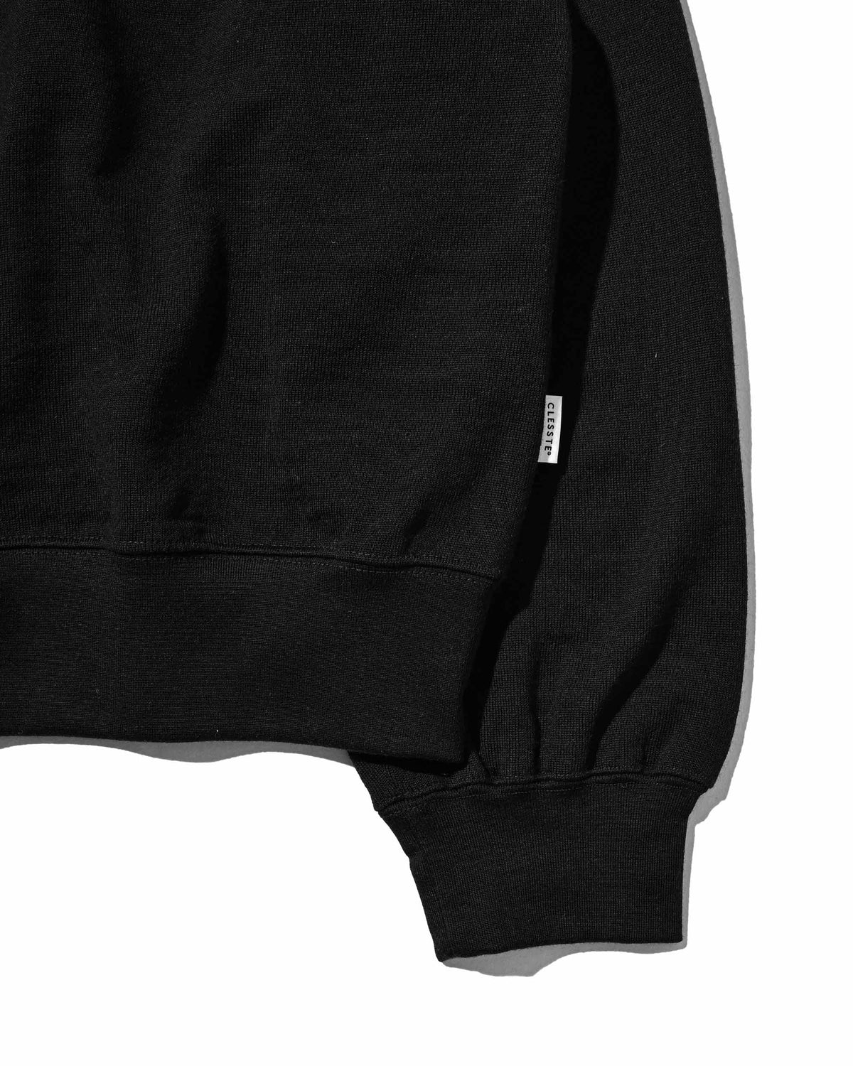 【10.14 WED 20:00- IN STOCK】 WOOL SWEAT CREW NECK CARDIGAN (BLACK)