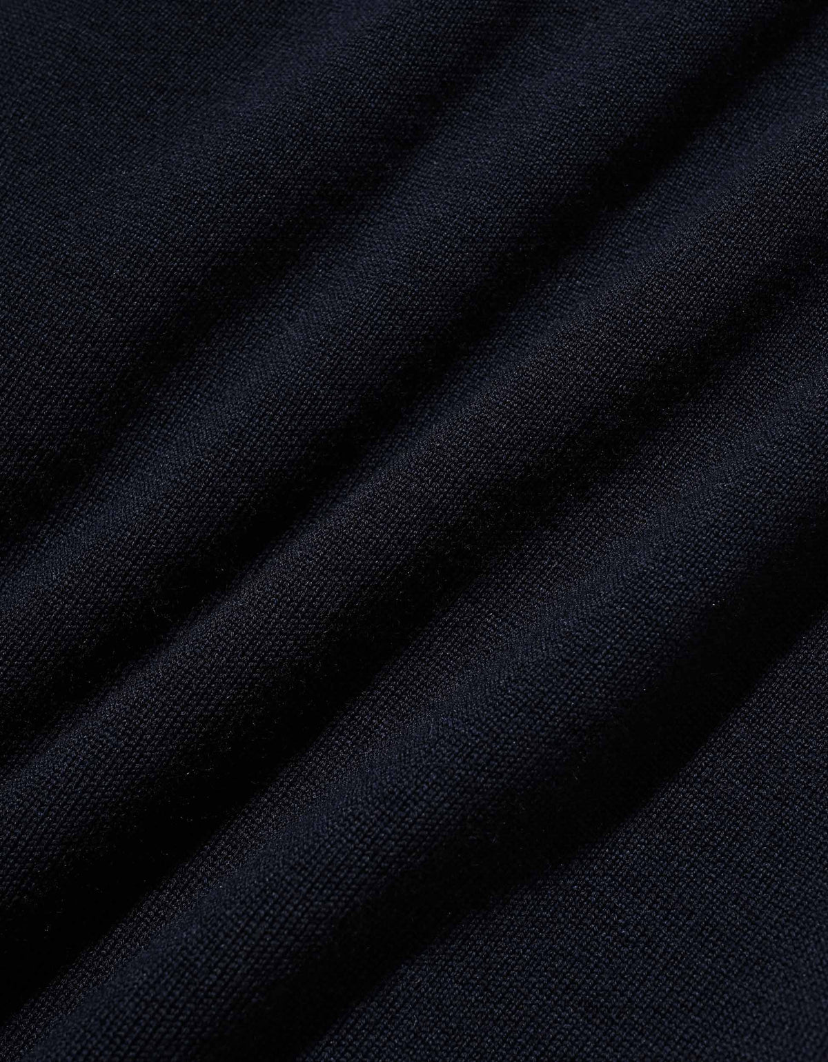 【10.14 WED 20:00- IN STOCK】 WOOL SWEAT CREW NECK CARDIGAN (NAVY)