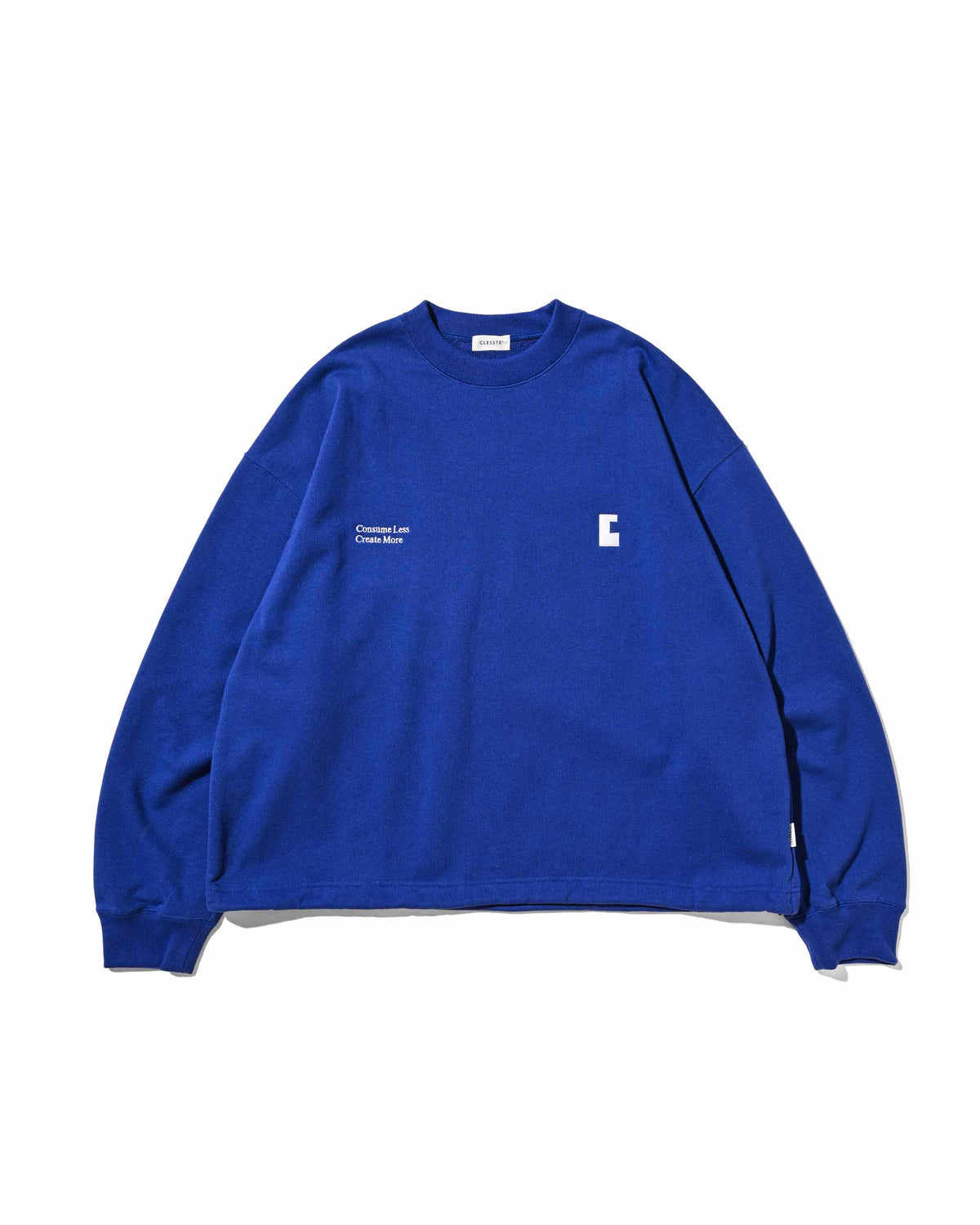 【9.23 WED 20:00- IN STOCK】"C×CONCEPT" SWEATSHIRT WITH DRAWSTRINGS (BLUE)