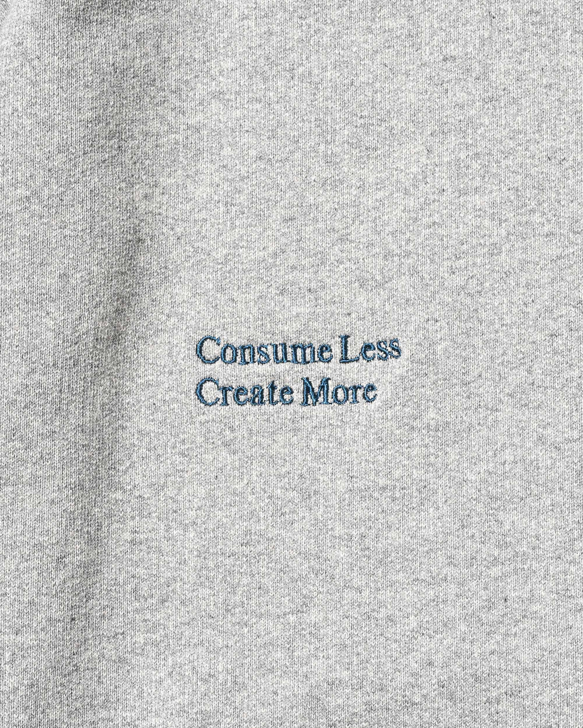 【9.23 WED 20:00- IN STOCK】"C×CONCEPT" SWEATSHIRT WITH DRAWSTRINGS (GRAY)