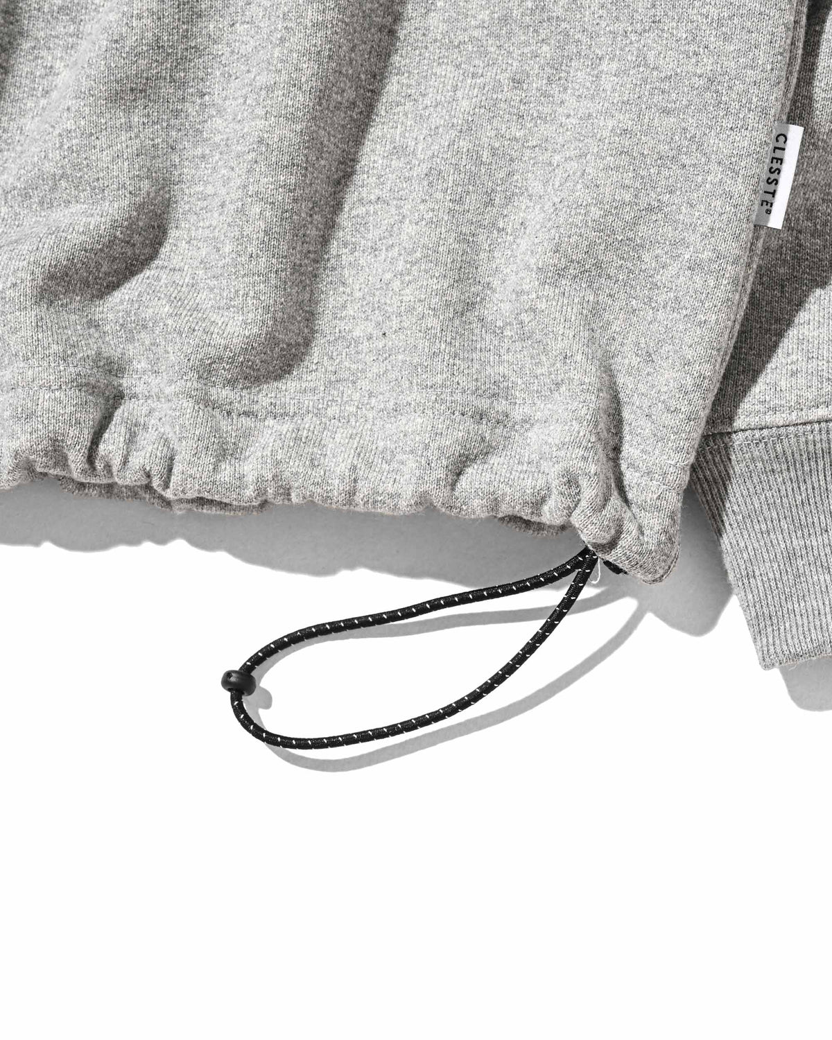 【9.23 WED 20:00- IN STOCK】"C×CONCEPT" SWEATSHIRT WITH DRAWSTRINGS (GRAY)
