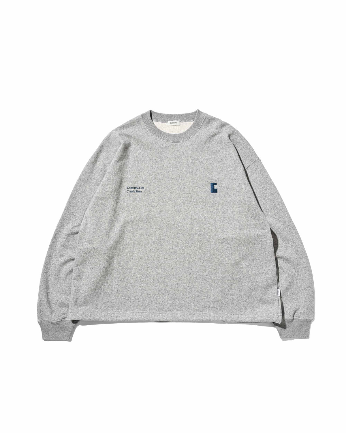 【9.23 WED 20:00- IN STOCK】"C×CONCEPT" SWEATSHIRT WITH DRAWSTRINGS (GRAY)