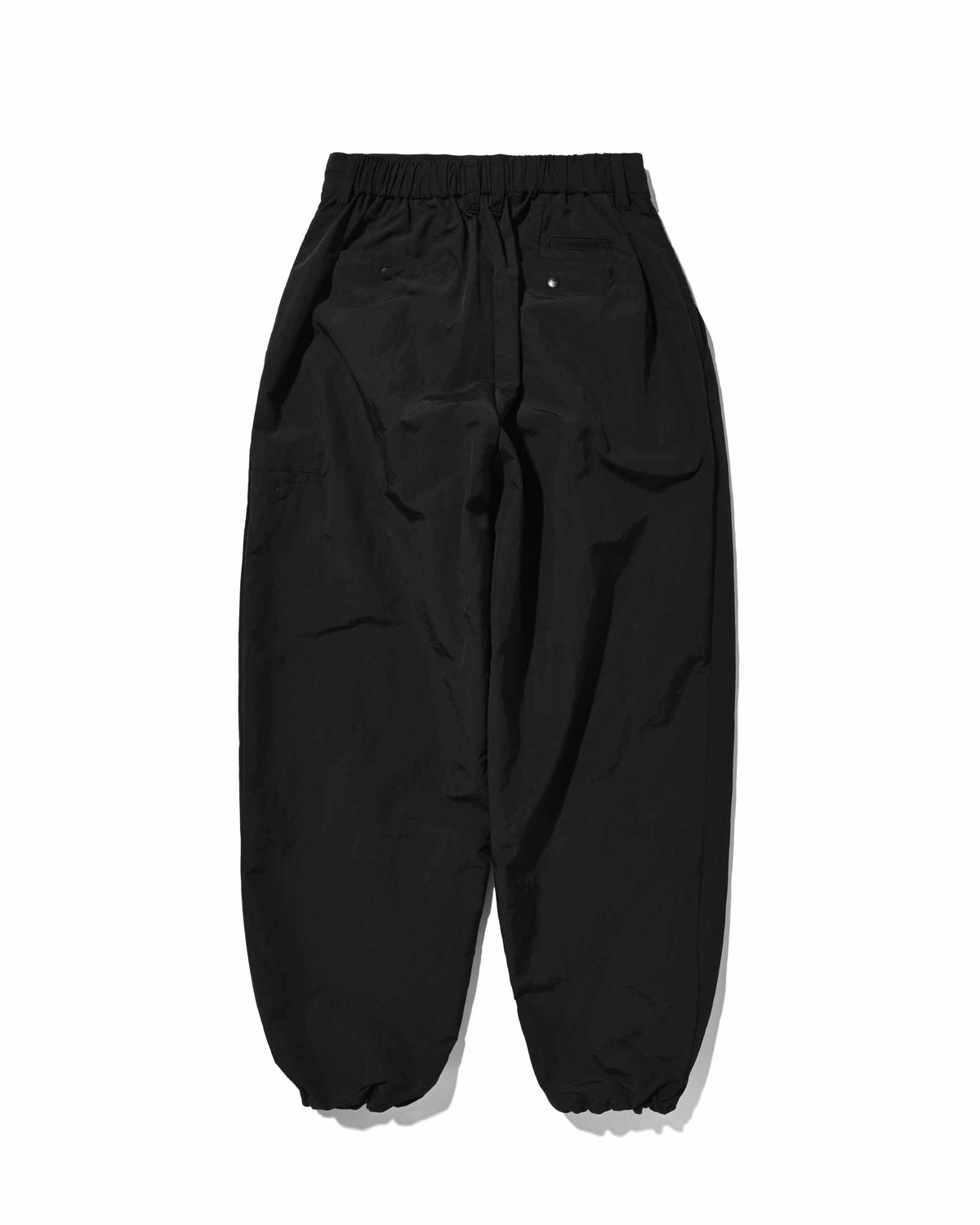 【10.4 SUN 20:00- IN STOCK】【LIMITED】 “YES G♡♡D MARKET" ACTIVE CITY UNIFORM WIDE TAPERED PANTS (BLACK)