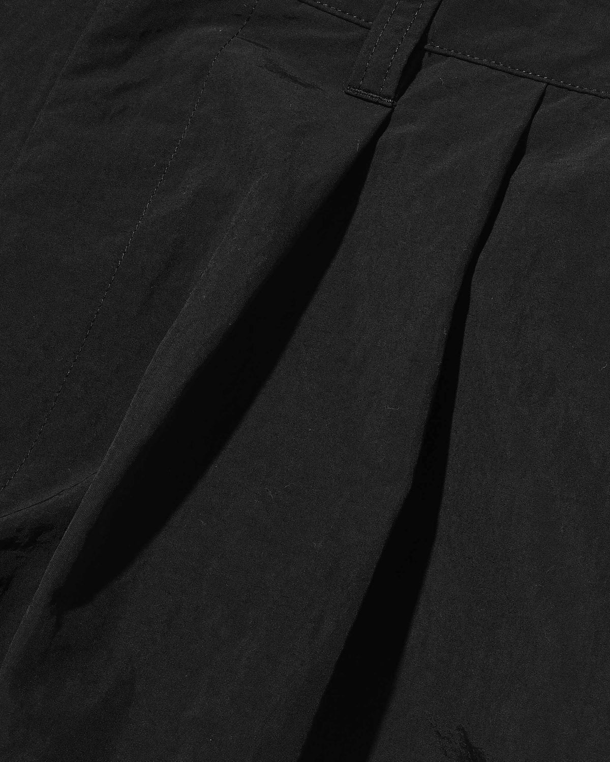 【10.4 SUN 20:00- IN STOCK】【LIMITED】 “YES G♡♡D MARKET" ACTIVE CITY UNIFORM WIDE TAPERED PANTS (BLACK)