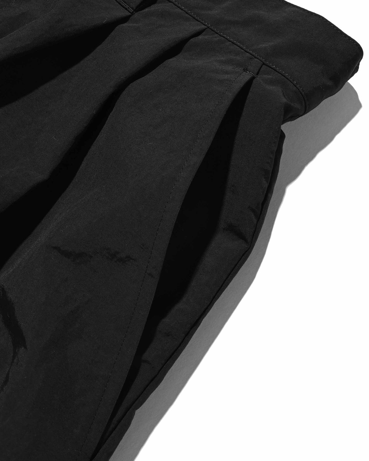 【10.4 SUN 20:00- IN STOCK】【LIMITED】 “YES G♡♡D MARKET" ACTIVE CITY UNIFORM WIDE TAPERED PANTS (BLACK)