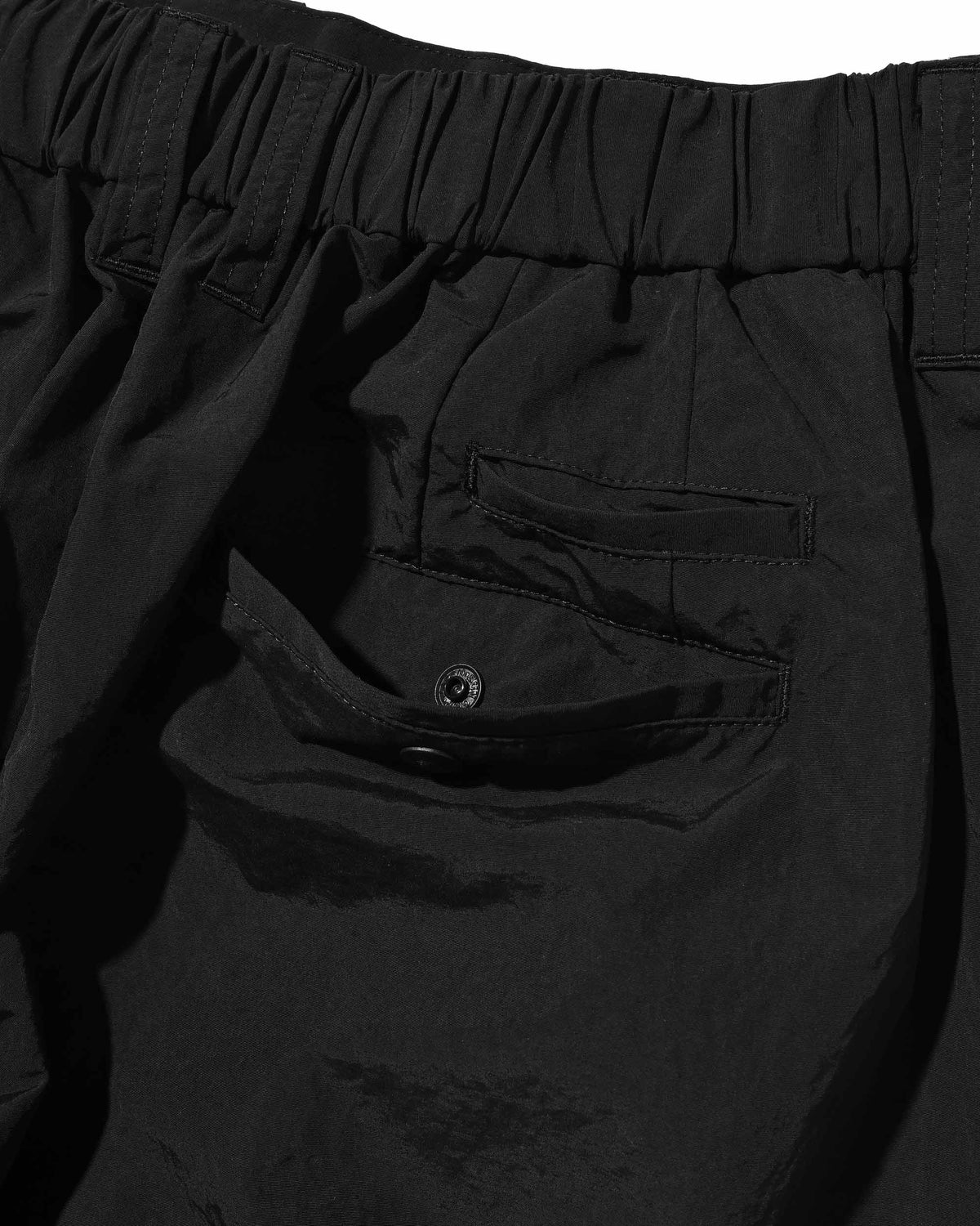 【10.4 SUN 20:00- IN STOCK】【LIMITED】 “YES G♡♡D MARKET" ACTIVE CITY UNIFORM WIDE TAPERED PANTS (BLACK)