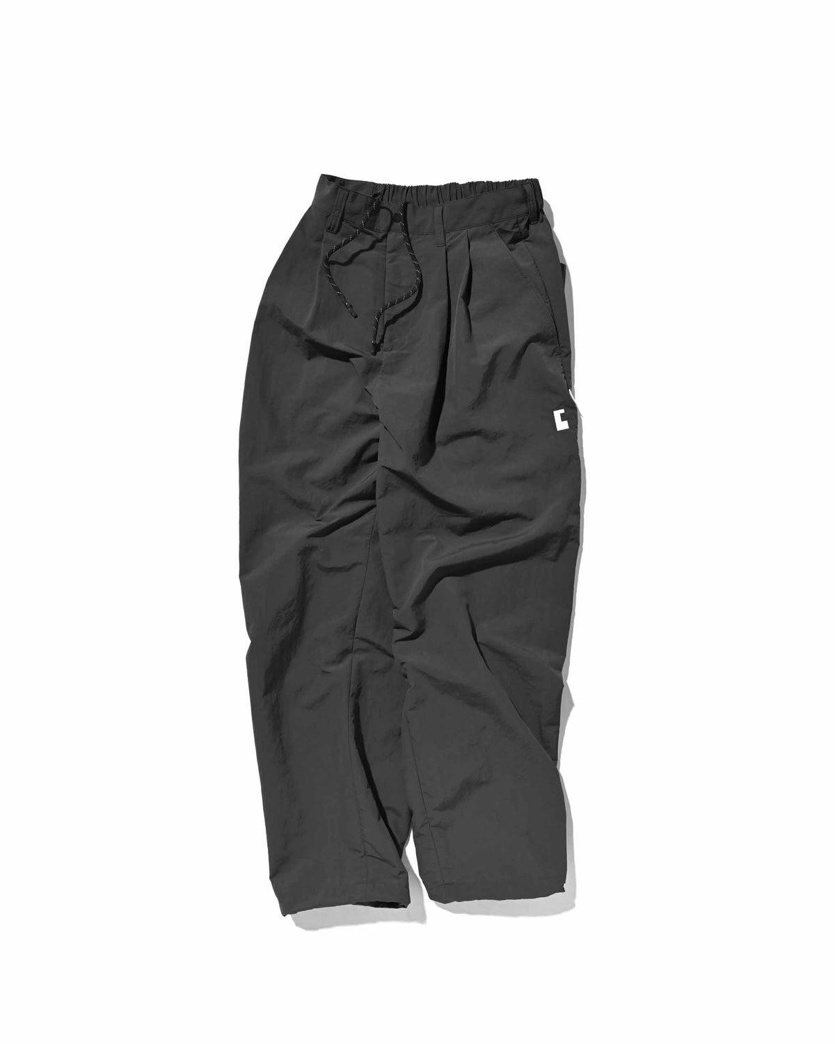 【10.4 SUN 20:00- IN STOCK】【LIMITED】 “YES G♡♡D MARKET" ACTIVE CITY UNIFORM WIDE TAPERED PANTS (GRAY)