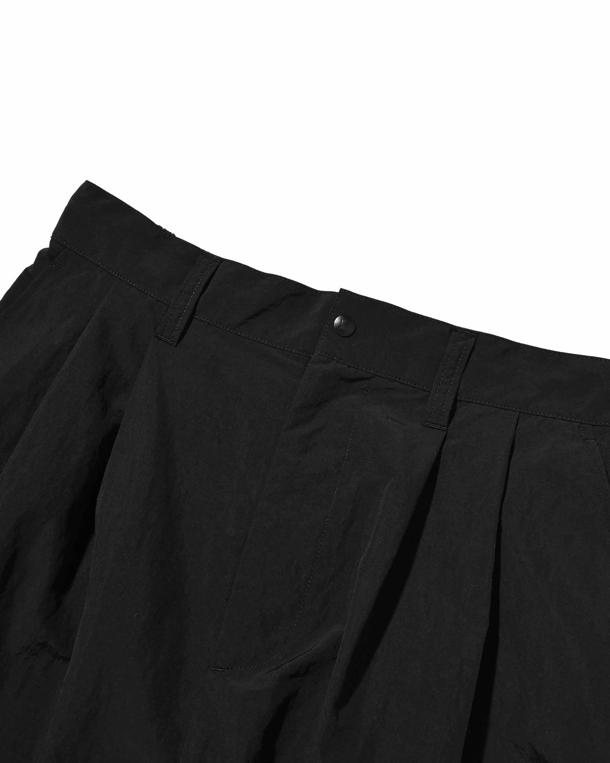 【10.4 SUN 20:00- IN STOCK】【LIMITED】 “C×YES GOOD MARKET" ACTIVE CITY UNIFORM WIDE TAPERED PANTS (BLACK)
