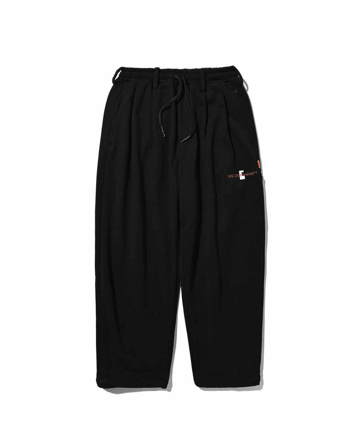 【10.4 SUN 20:00- IN STOCK】【LIMITED】 “C×YES GOOD MARKET" CITY UNIFORM VENTILATION SWEATPANTS (BLACK)