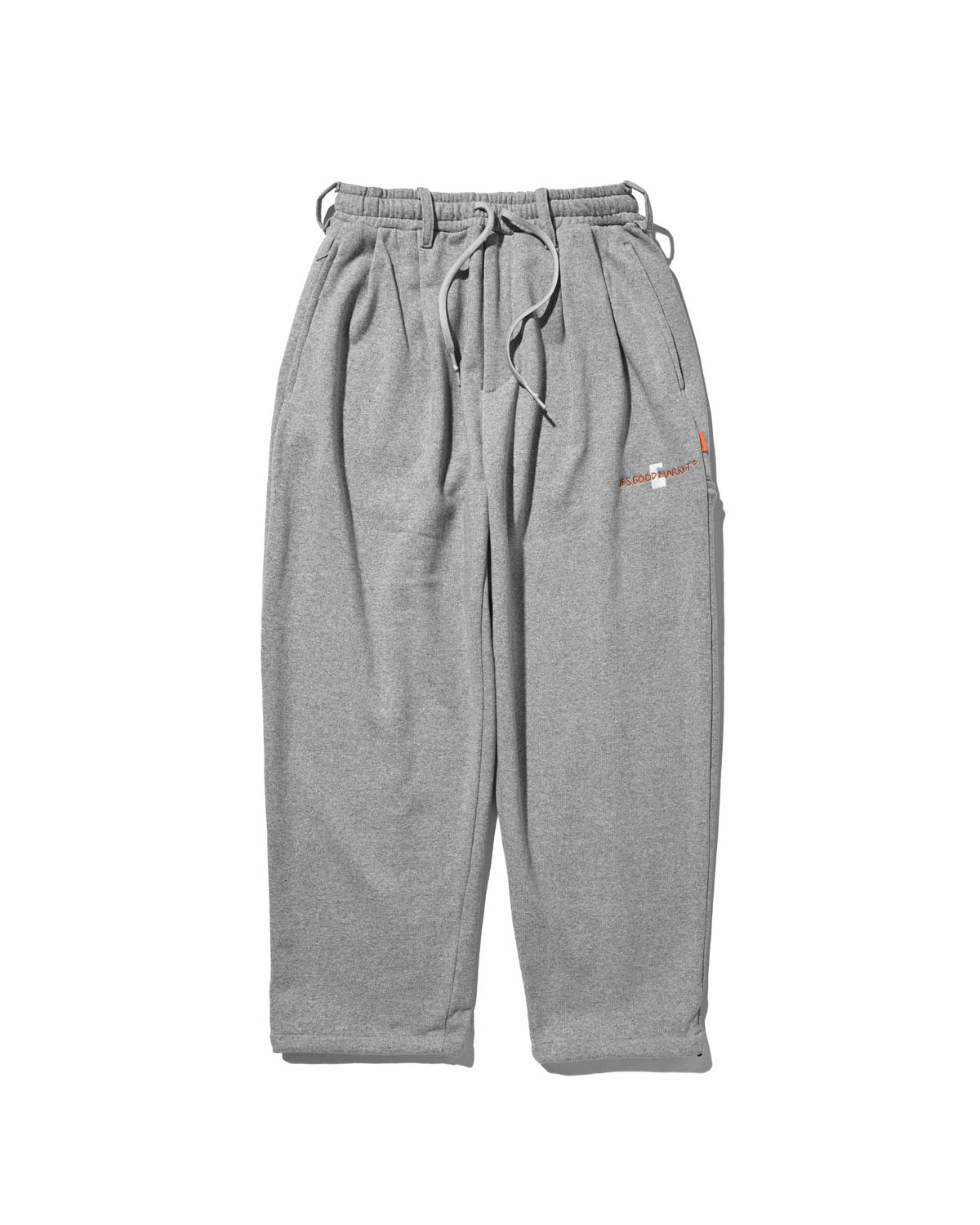【10.4 SUN 20:00- IN STOCK】【LIMITED】 “C×YES GOOD MARKET" CITY UNIFORM VENTILATION SWEATPANTS (TOP GRAY)
