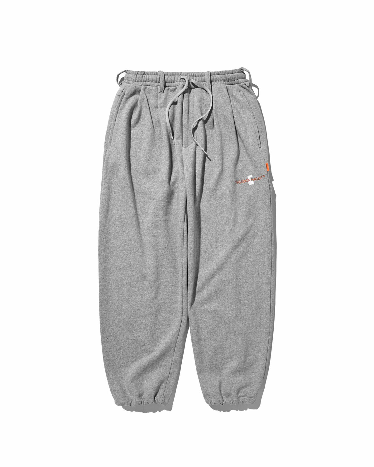 【10.4 SUN 20:00- IN STOCK】【LIMITED】 “C×YES GOOD MARKET" CITY UNIFORM VENTILATION SWEATPANTS (TOP GRAY)