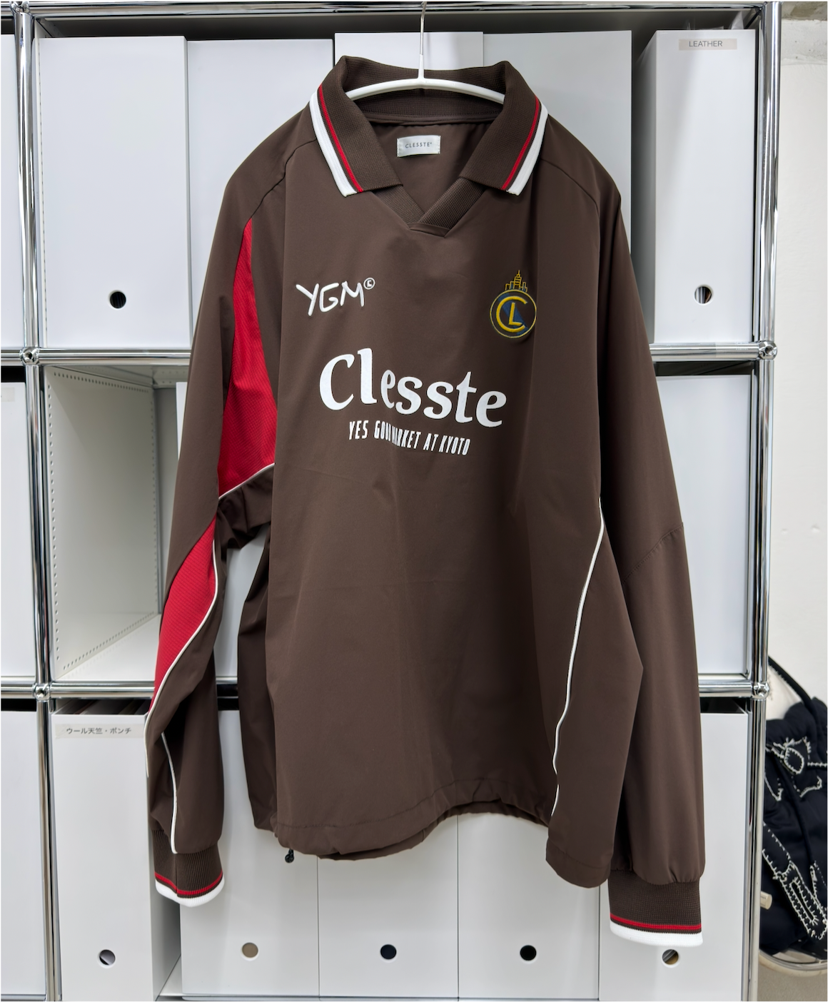 【10.4 SUN 20:00- IN STOCK】【LIMITED】 “YES GOOD MARKET" ACTIVE CITY L/S GAME SHIRT (GRAY)