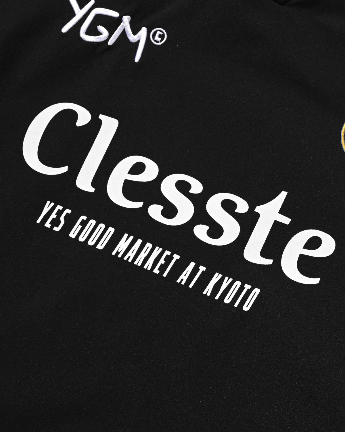 【10.4 SUN 20:00- IN STOCK】【LIMITED】 “YES GOOD MARKET" ACTIVE CITY L/S GAME SHIRT (BLACK)