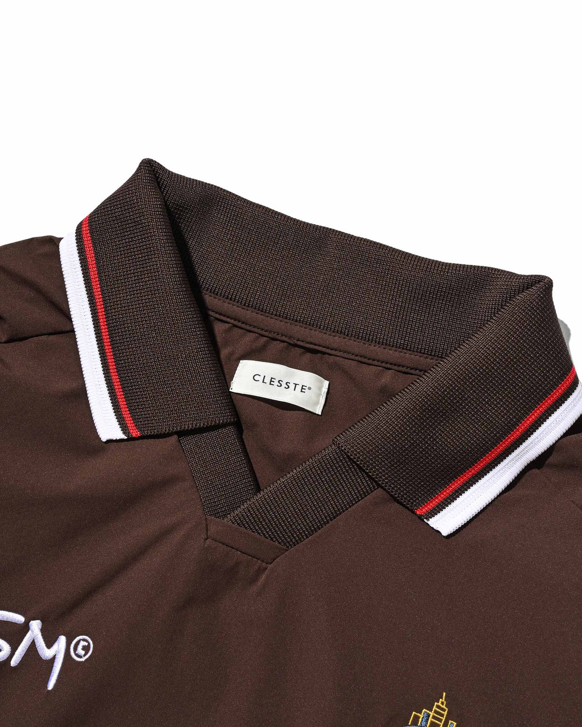 【10.4 SUN 20:00- IN STOCK】【LIMITED】 “YES GOOD MARKET" ACTIVE CITY L/S GAME SHIRT (BROWN)